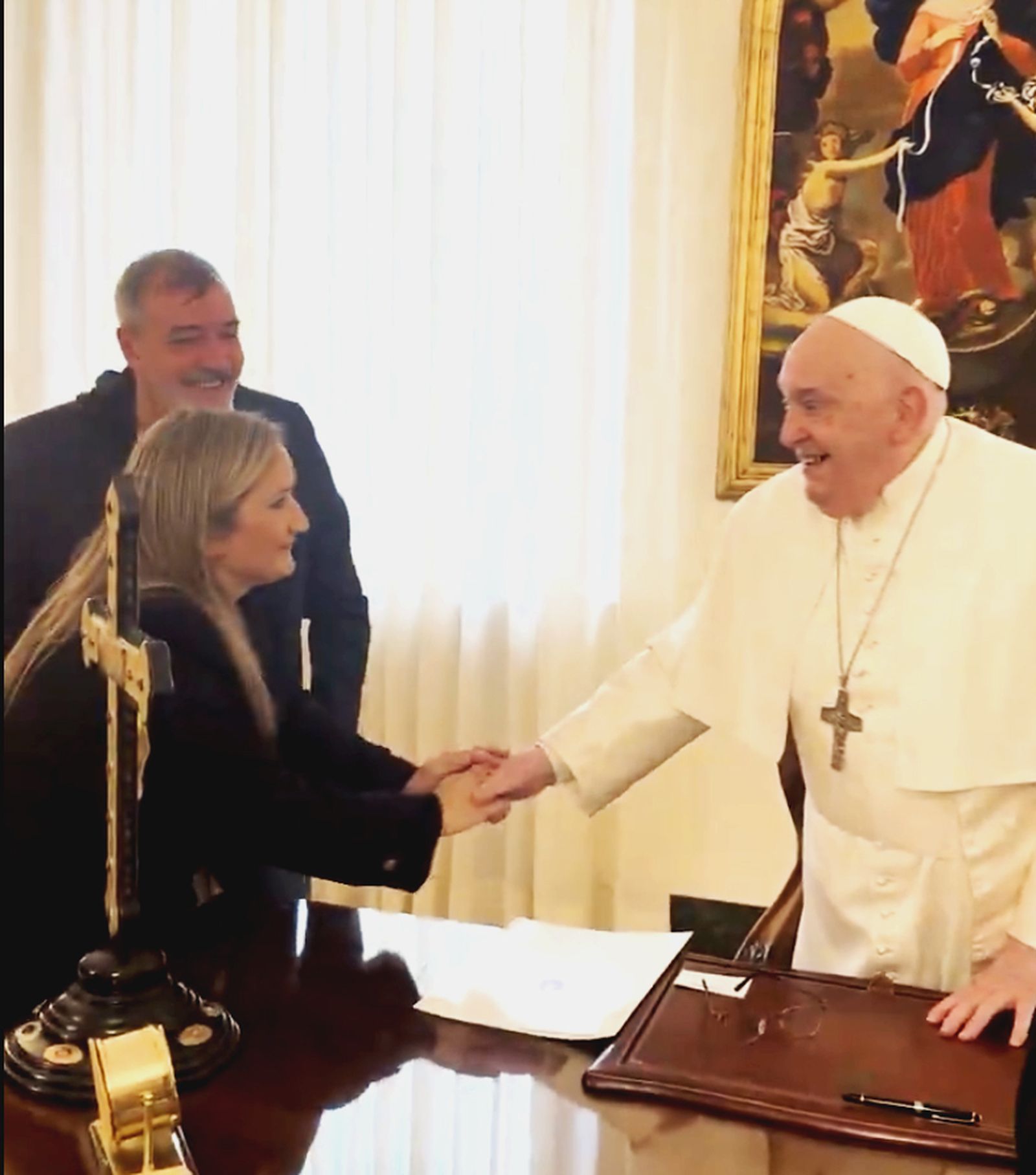 Papa y líderes de la ATE