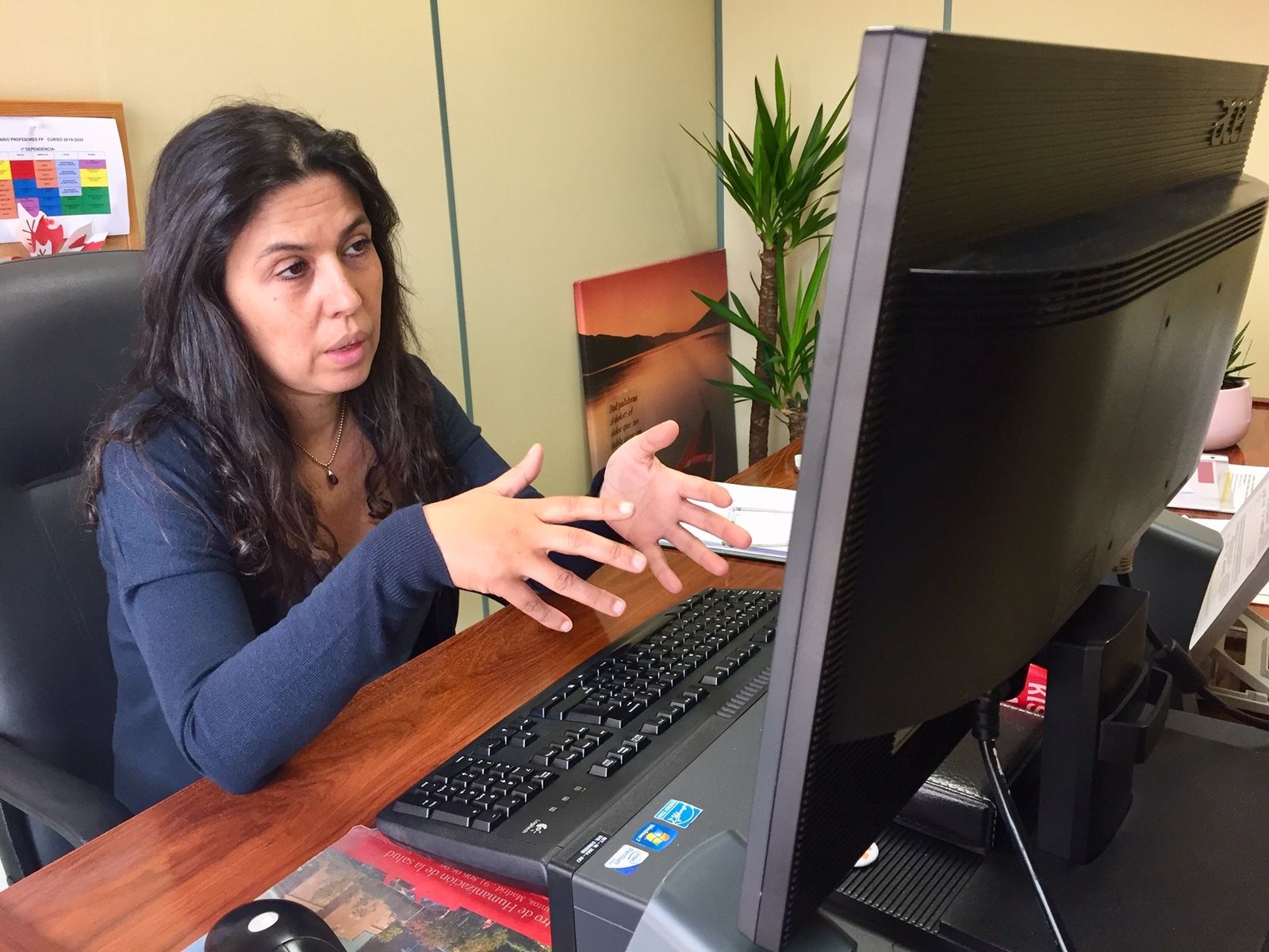 Marisa Magaña, del Centro de Escucha San Camilo