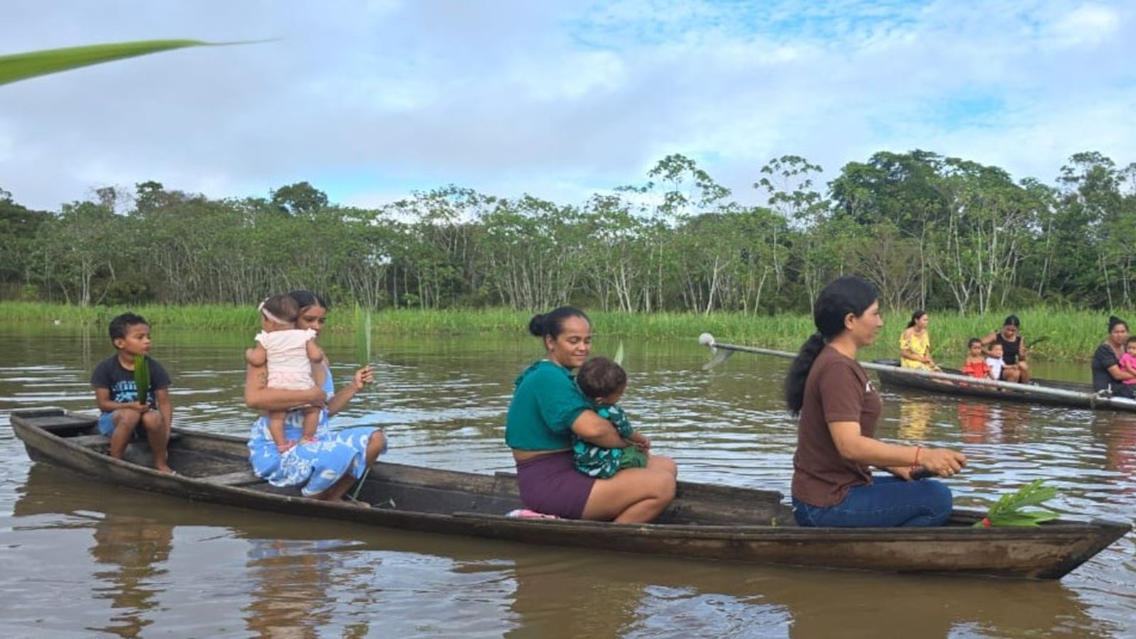 Procesión de Ramos em Tefé