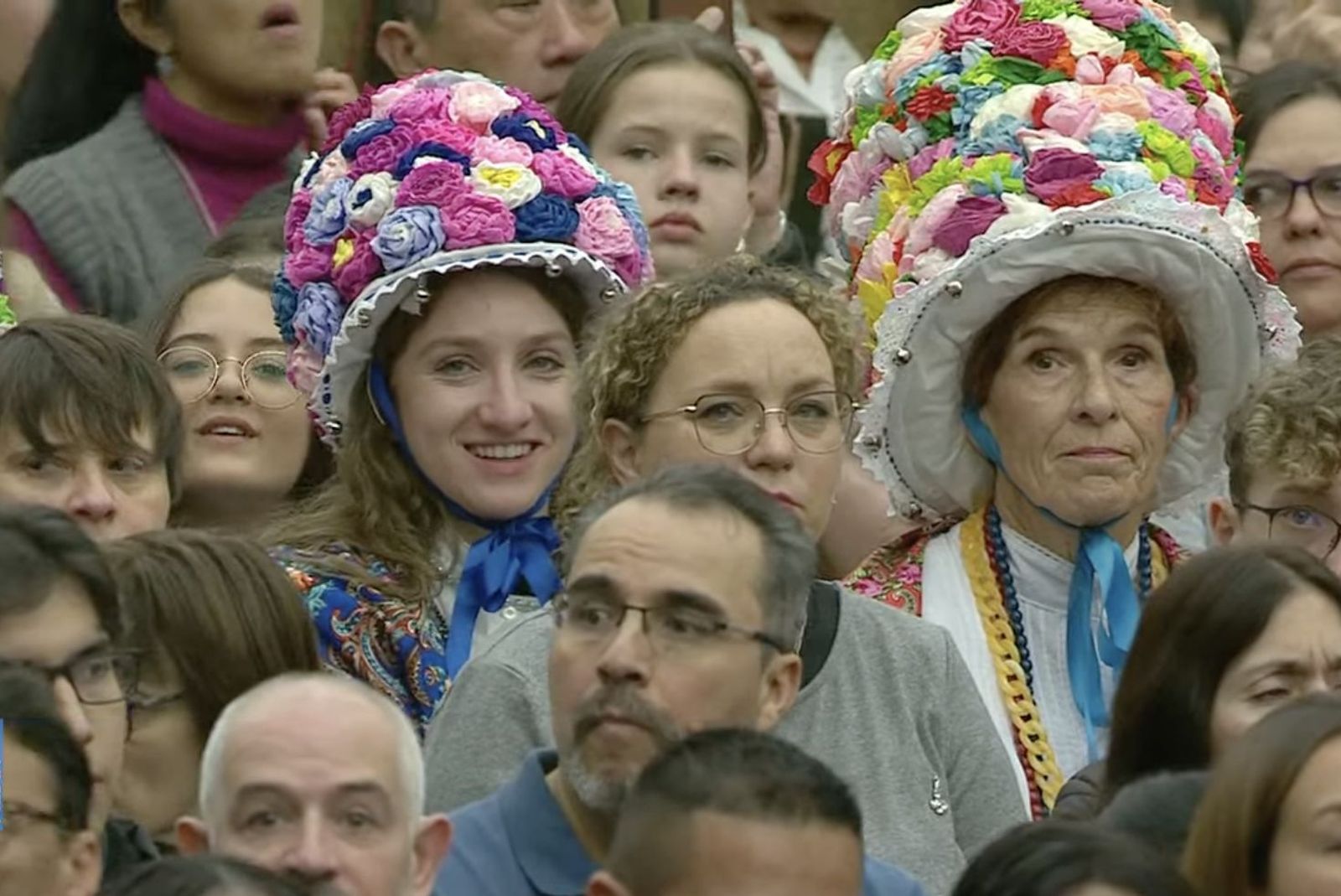 Fieles en el Aula Pablo VI para la audiencia general