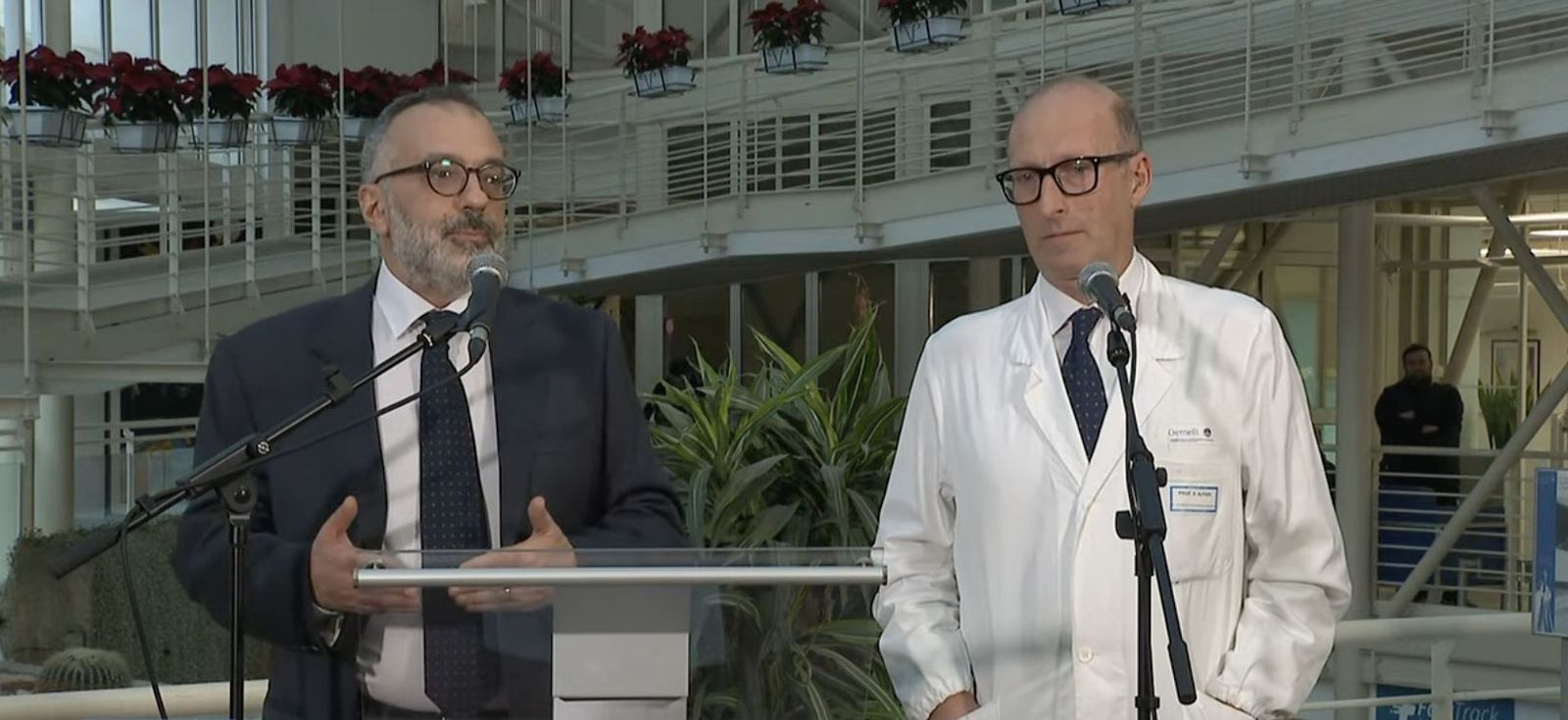 Rueda de prensa del equipo médico del Papa