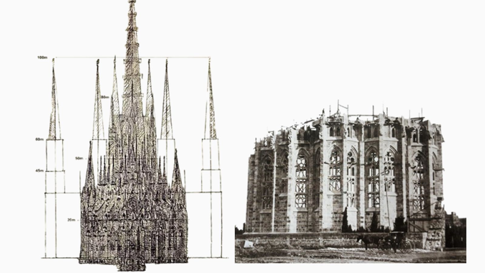 La basílica, antes y después de esta aportación económica