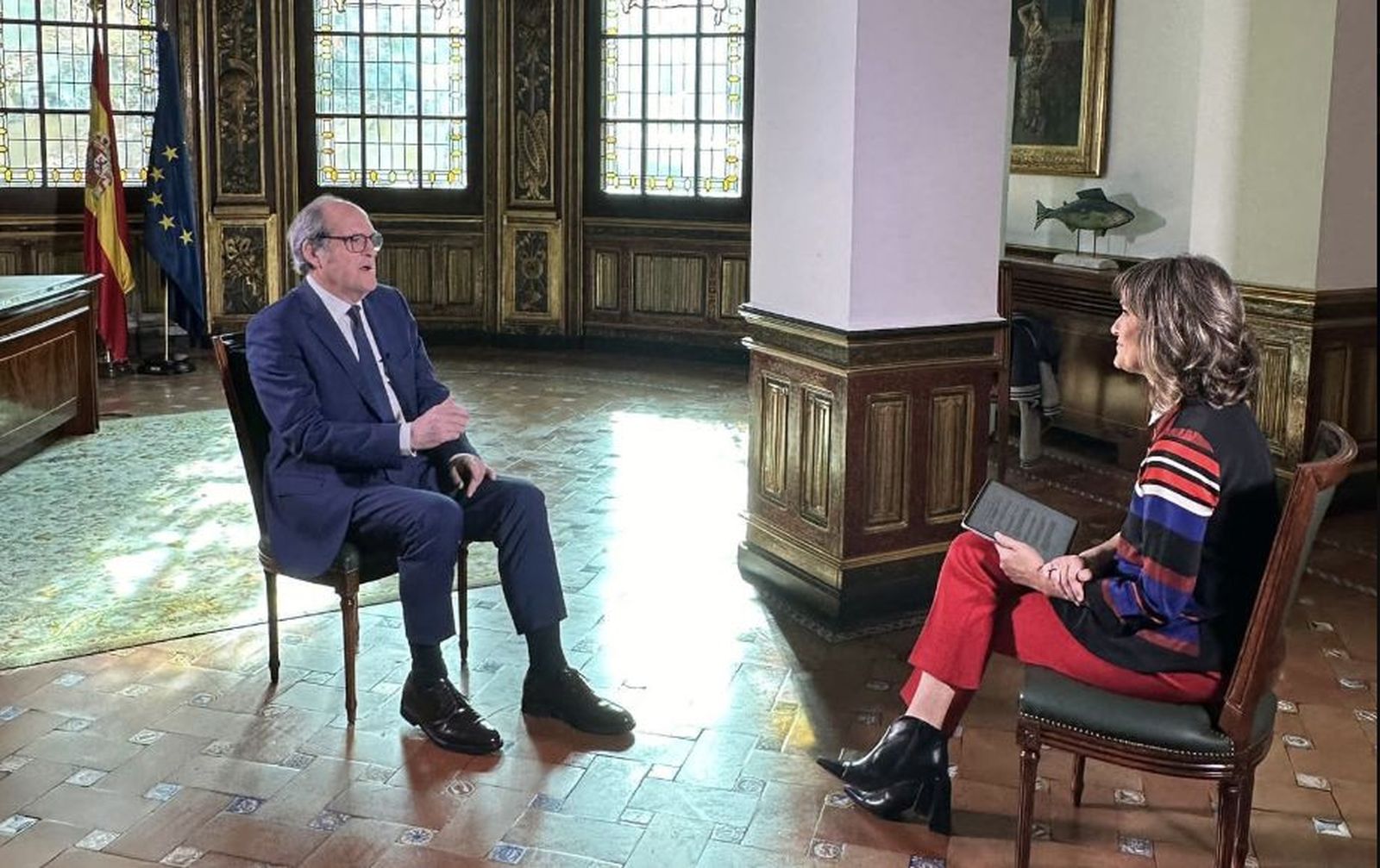 Ángel Gabilondo, entrevistado en 'Parlamento'