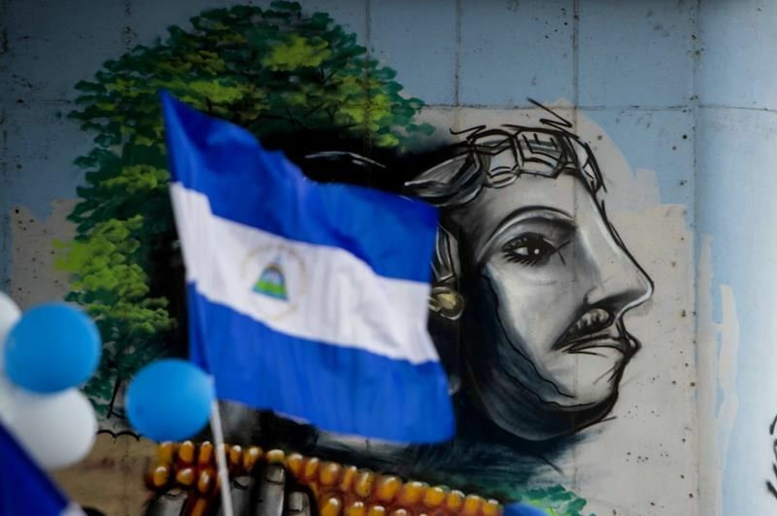 Las autoridades nicaragüenses consideran subversivas los colores azul y blanco de la bandera de Nicaragua, porque es el símbolo que utiliza la oposición para manifestarse contra el presidente Daniel Ortega