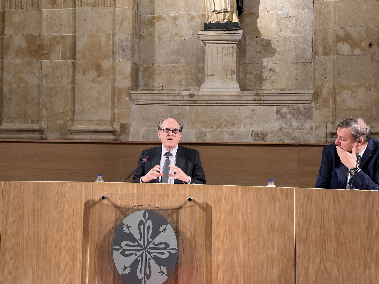 Ángel Gabilondo, en Salamanca