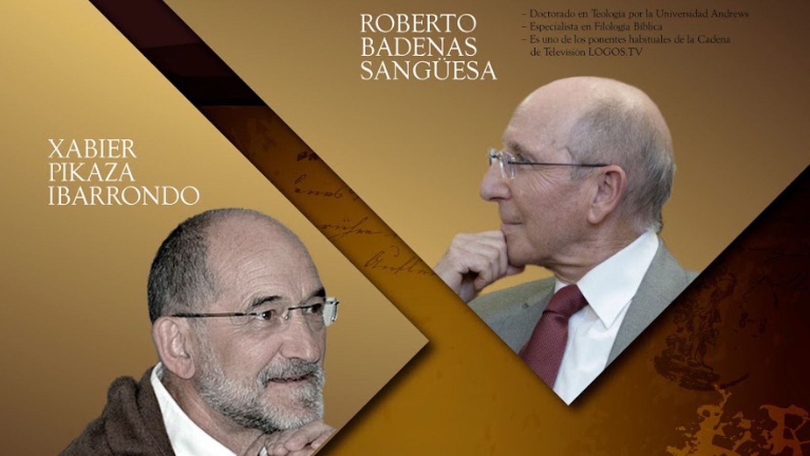 Xabier Pikaza Con Roberto Badenas en Ferrol. Conferencia sobre los Derechos Humanos