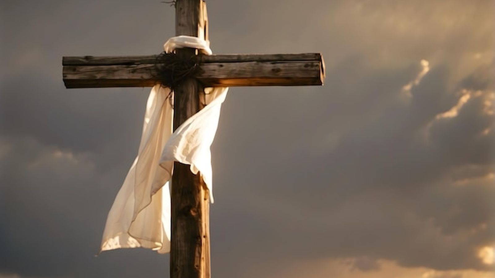 Cruz con sudario