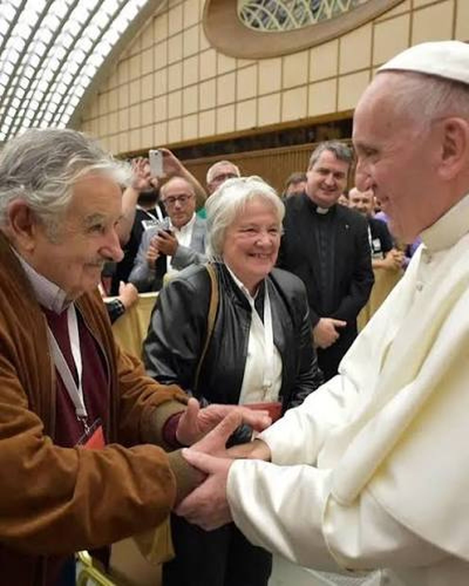 Pepe Mujica y el Papa Francisco