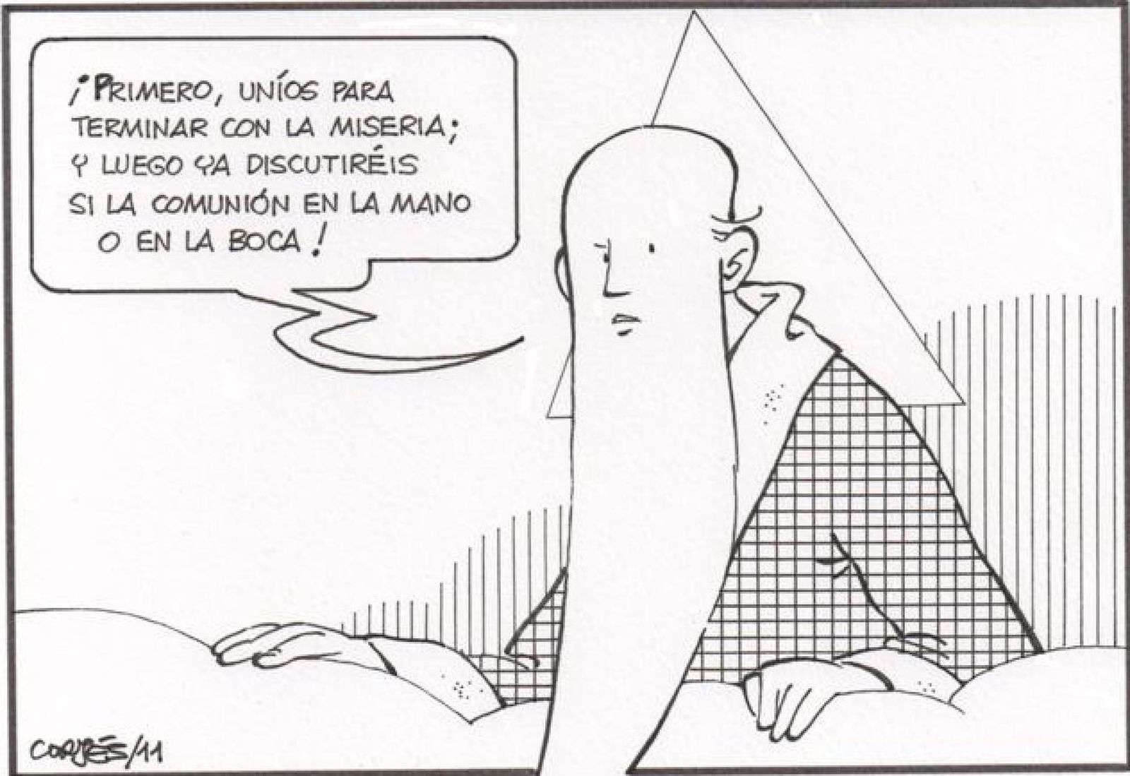 Comunión en la mano o en la boca