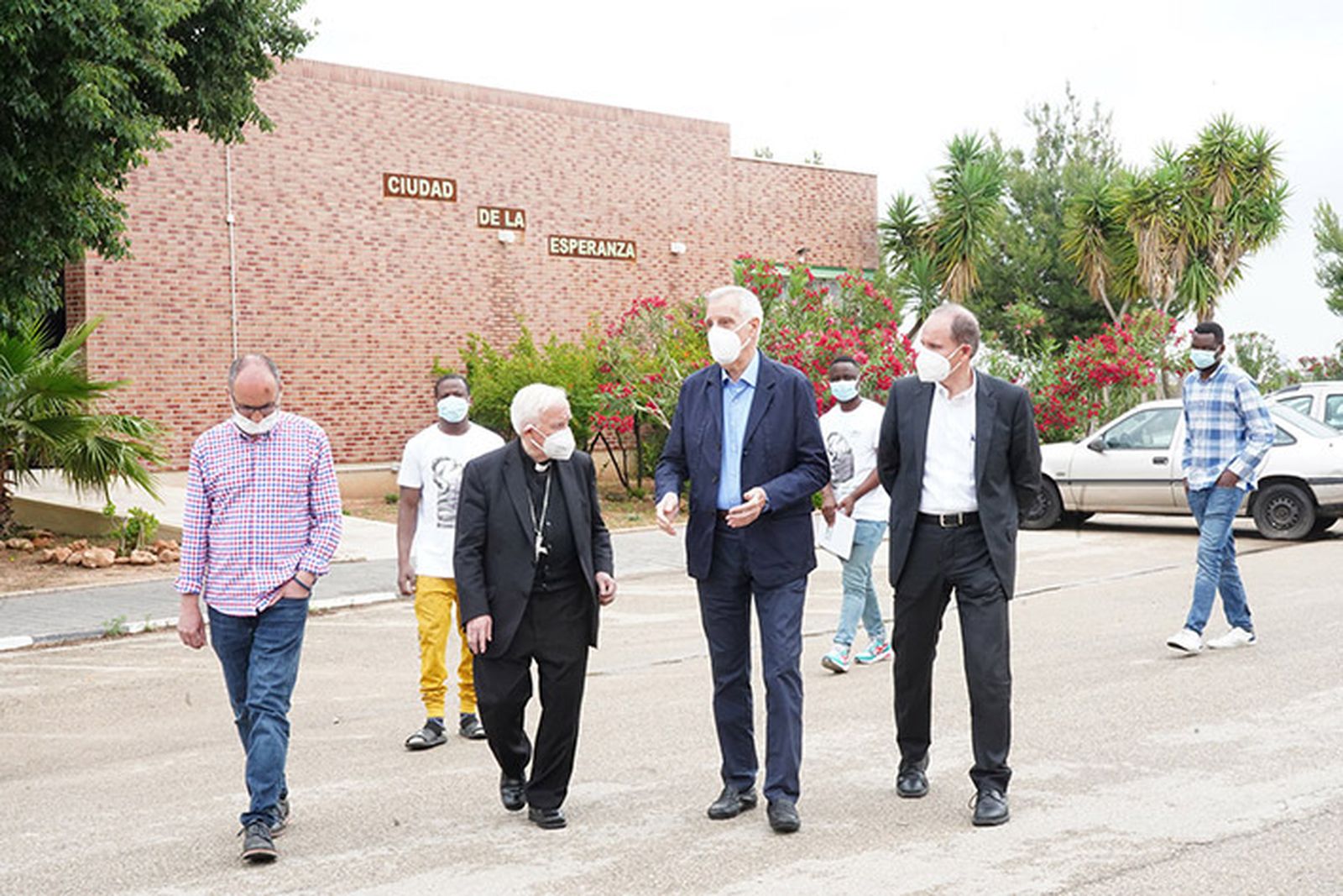 Cardenal Cañizares en la Ciudad de la Esperanza (CIDES)