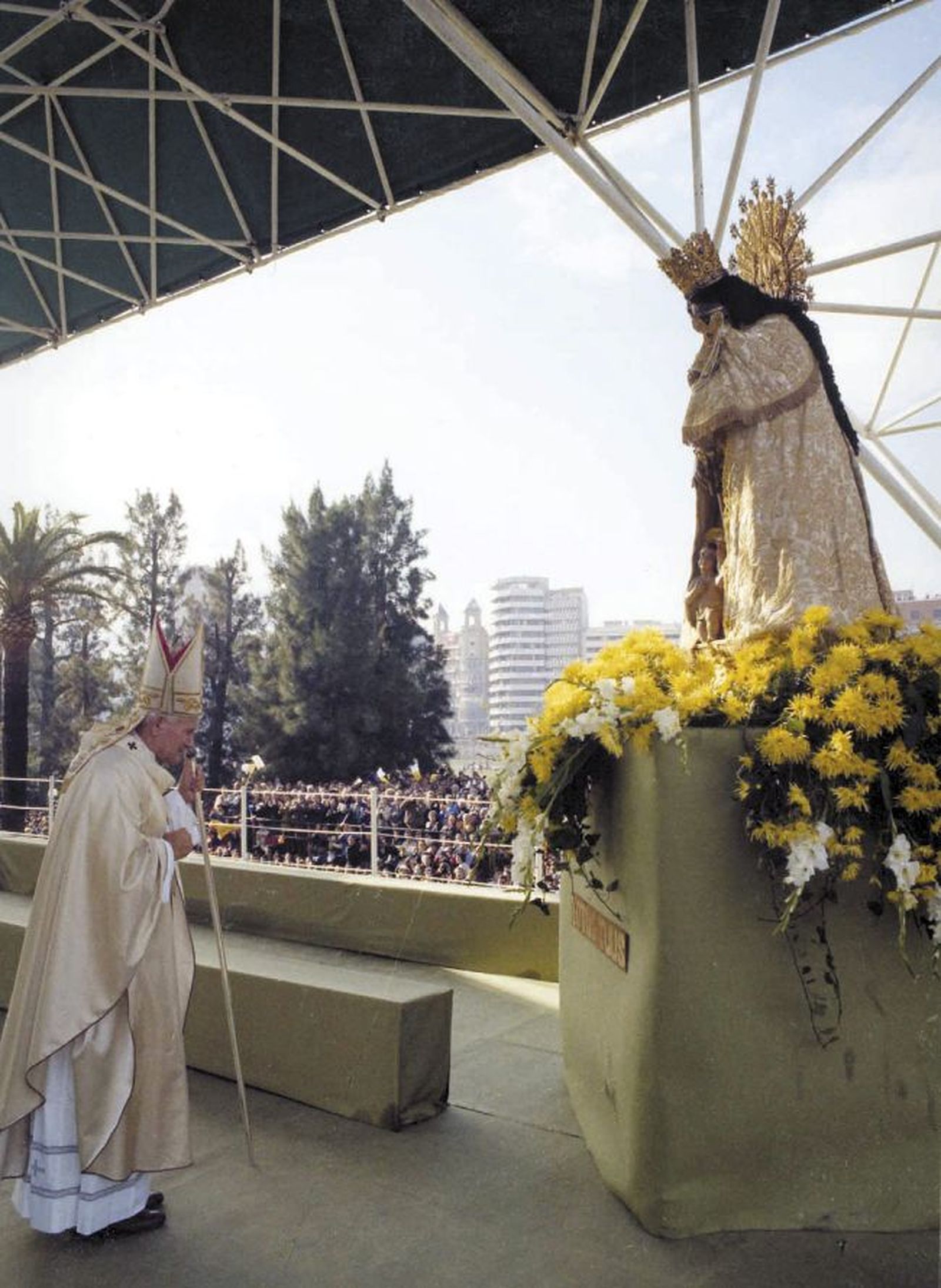 Juan Pablo II. Valencia, 1982
