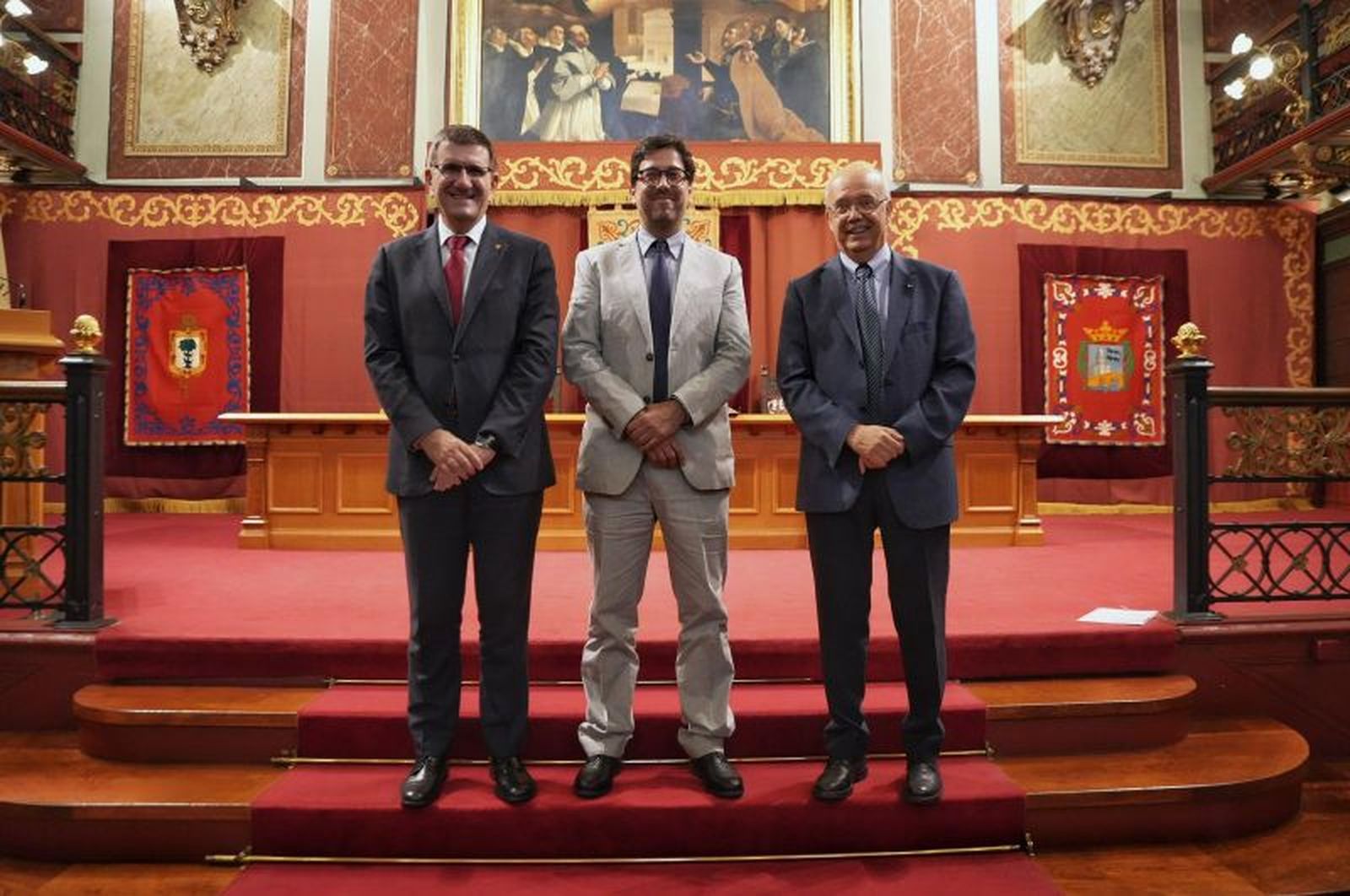 Acto de toma de posesión de Gorka Urrutia como decano de la Facultad de Ciencias Sociales y Humanas de la Universidad de Deusto