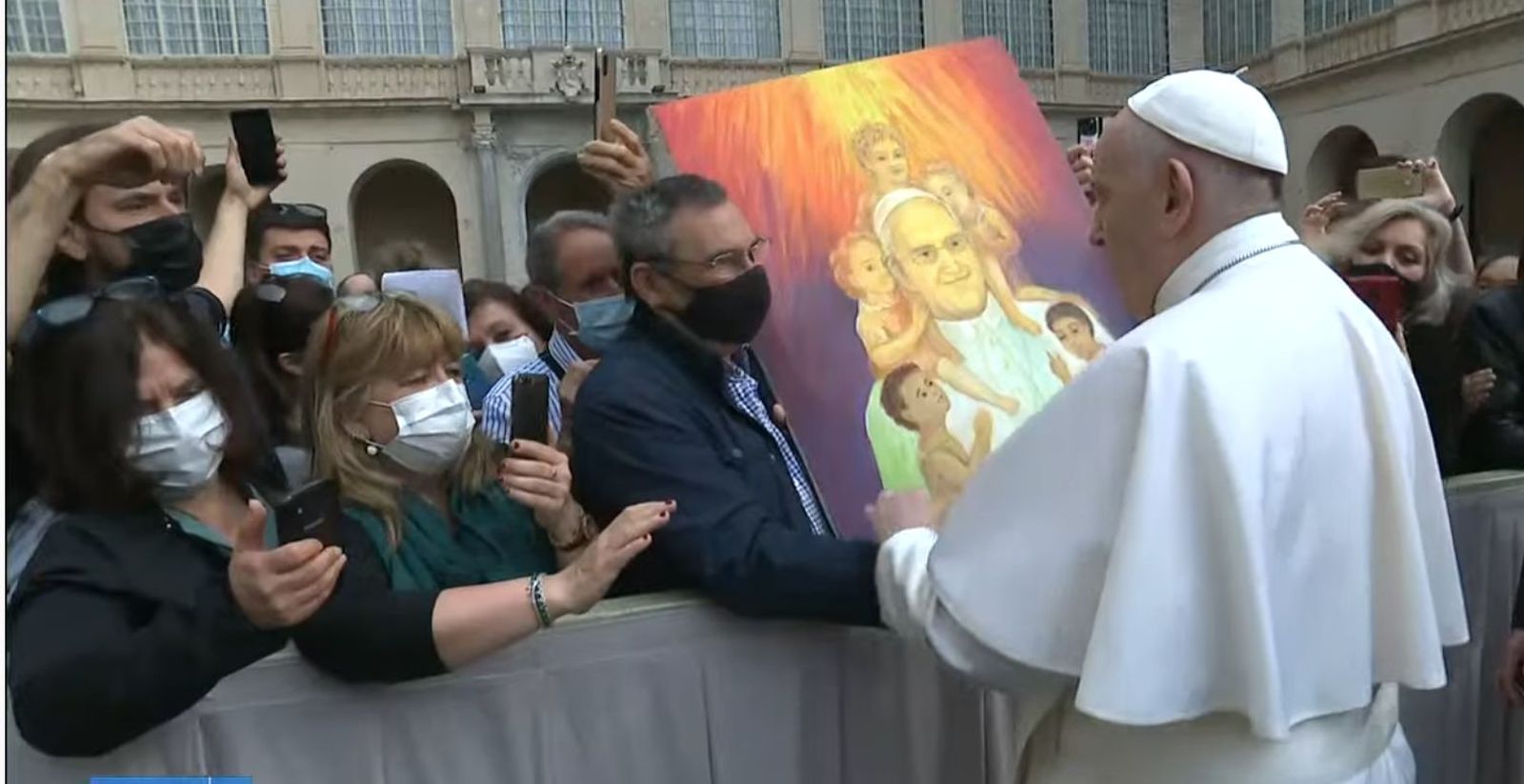 Un cuadro para el Papa