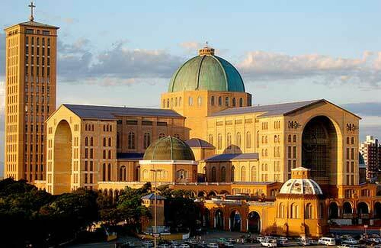 El santuario de Aparecida en el estado de Sao Paulo