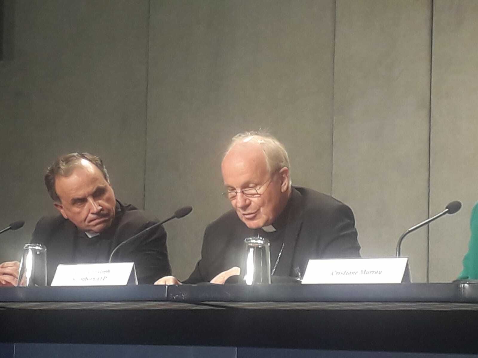 Schönborn, durante el Sínodo