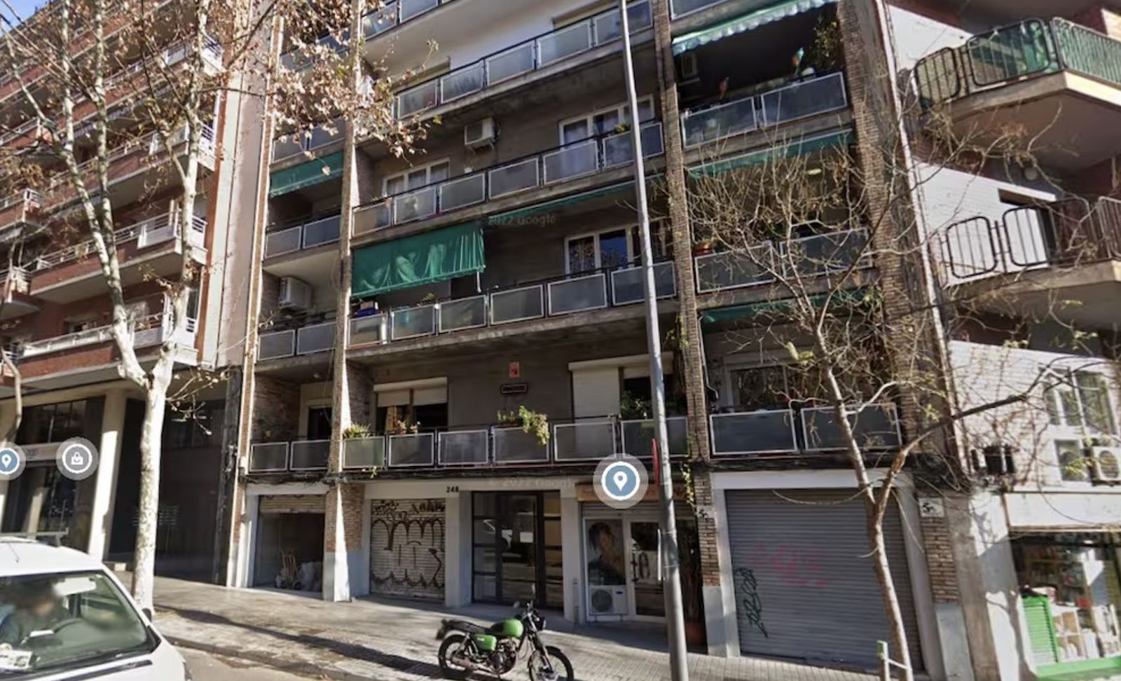 Edificio de Barcelona en el que sucedieron los hechos