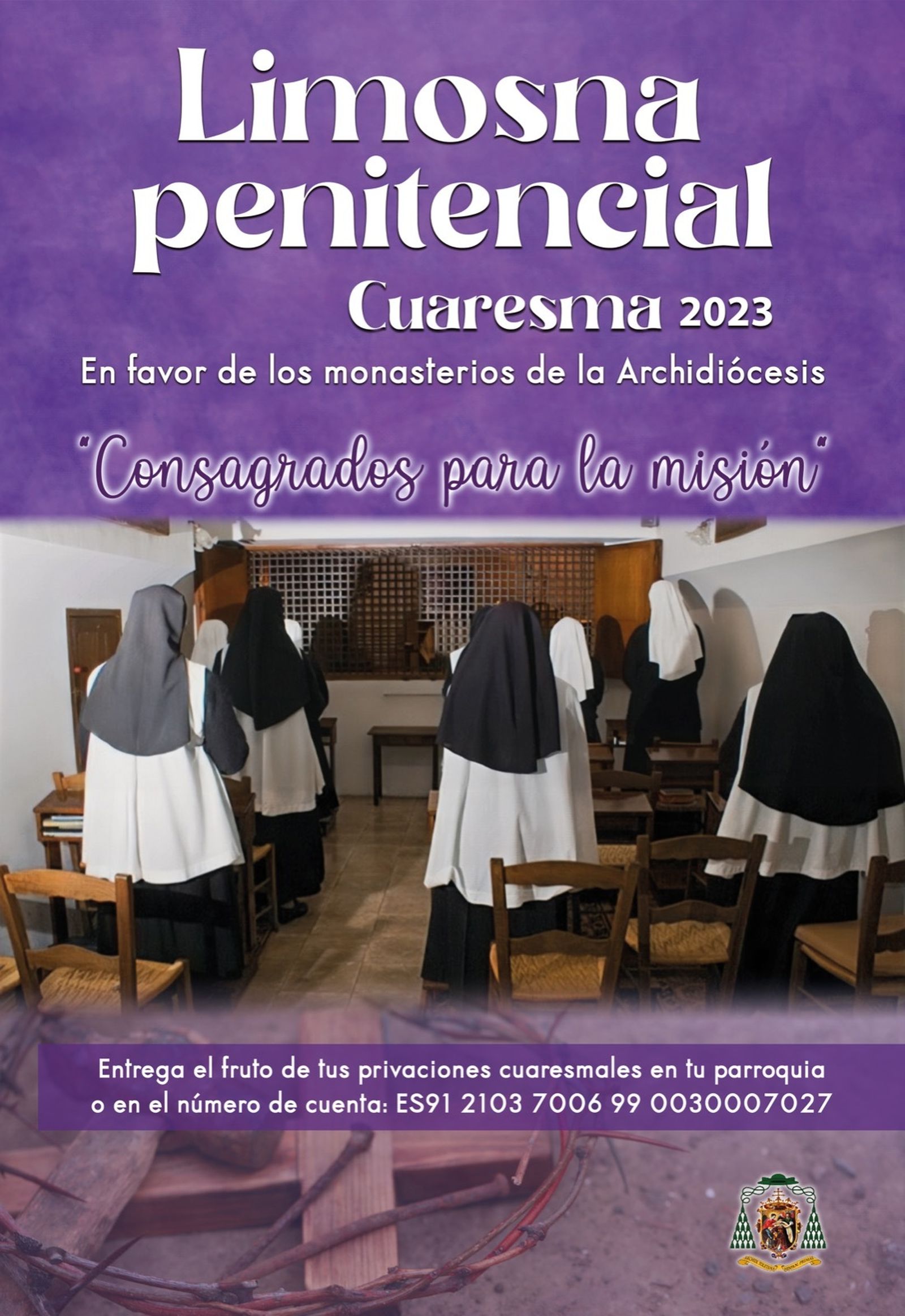 Cartel limosna penitencial