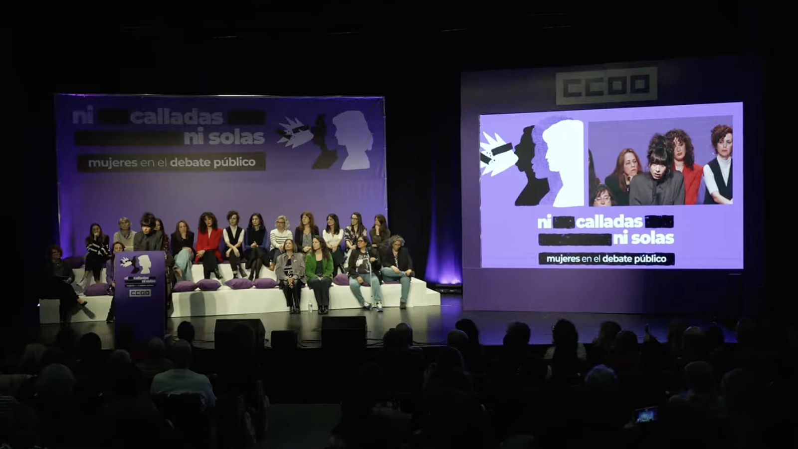 Acto "Ni calladas no solas"