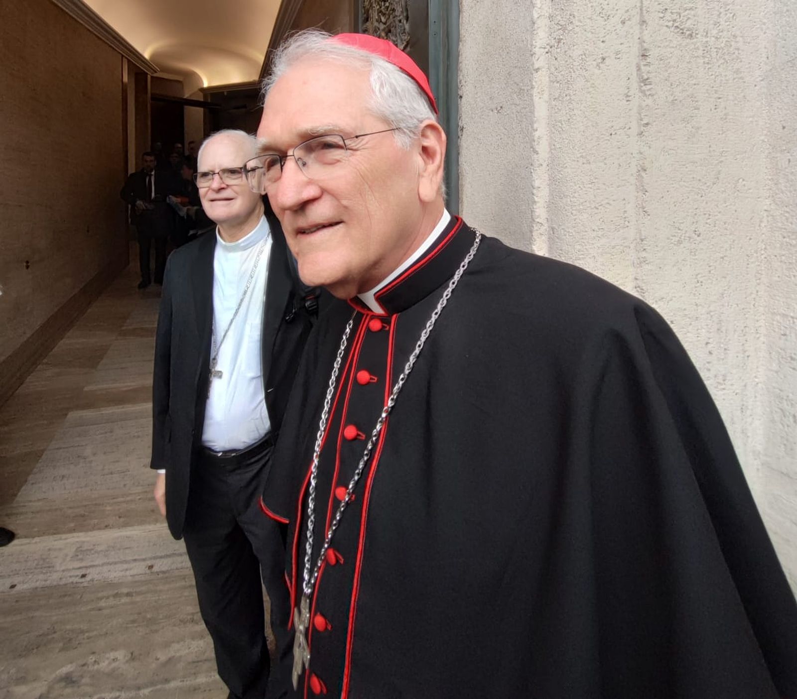 Cardenal Steiner en el Cónclave