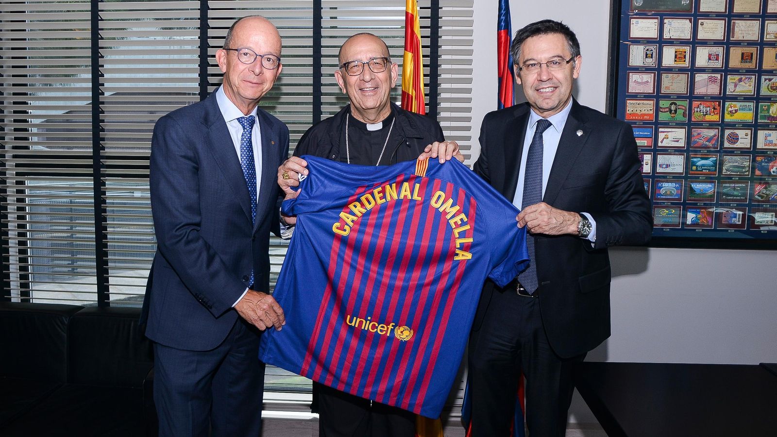 Omella, ante el final de Liga: "Marquemos un gol a la desigualdad"