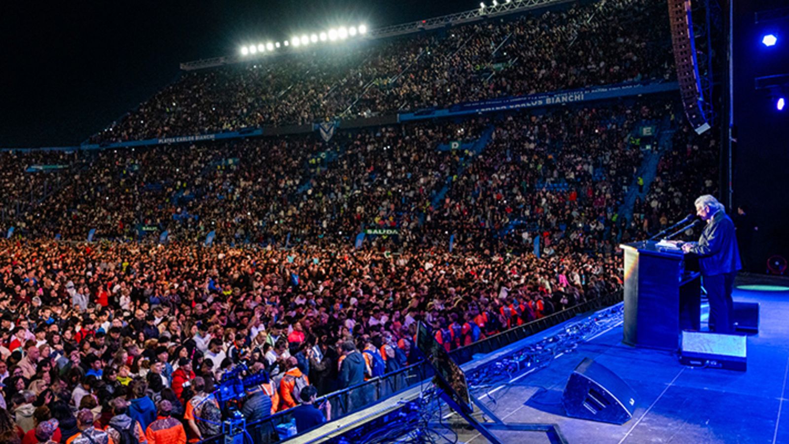 Festival evangélico en Madrid