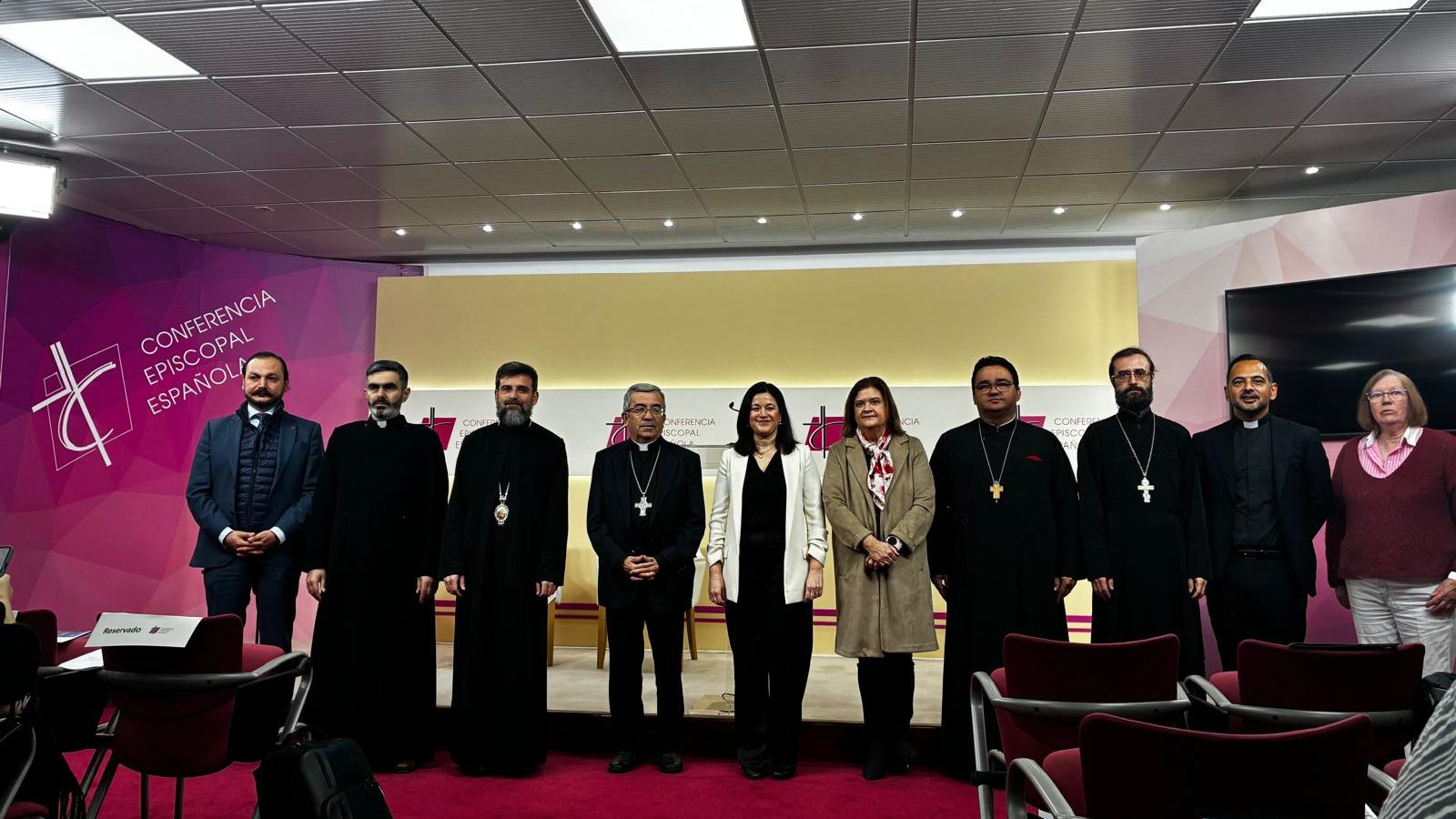 Miembros de la Mesa de Diálogo Interconfesional