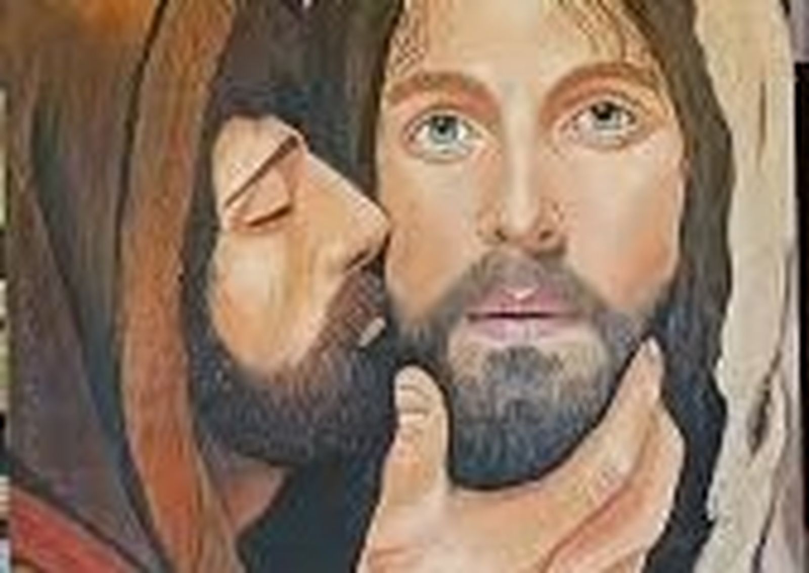 Jesús y Judas, tomado de https://share.google/wfK4r4OK4WdEvuV76