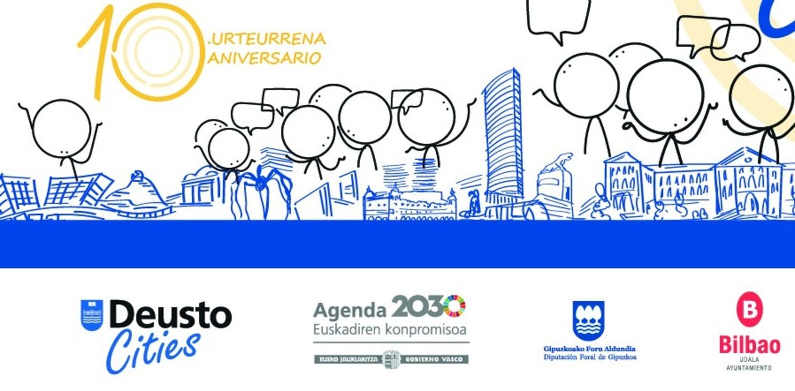 Deusto Cities celebra su 10.º aniversario con el Foro 2030 HiriGunea