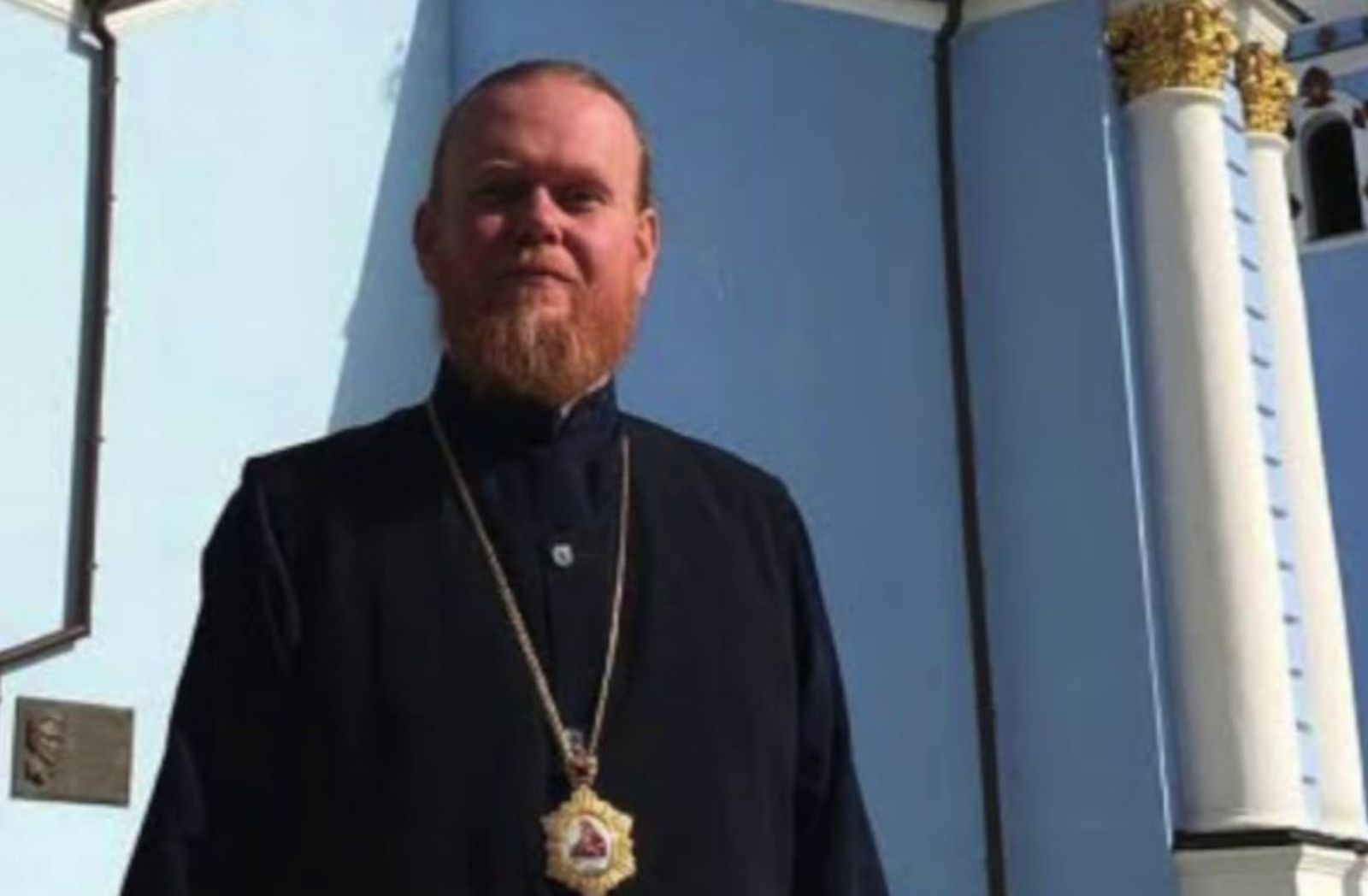 Yevstratiy Zoria, portavoz de la Iglesia Ortodoxa ucraniana