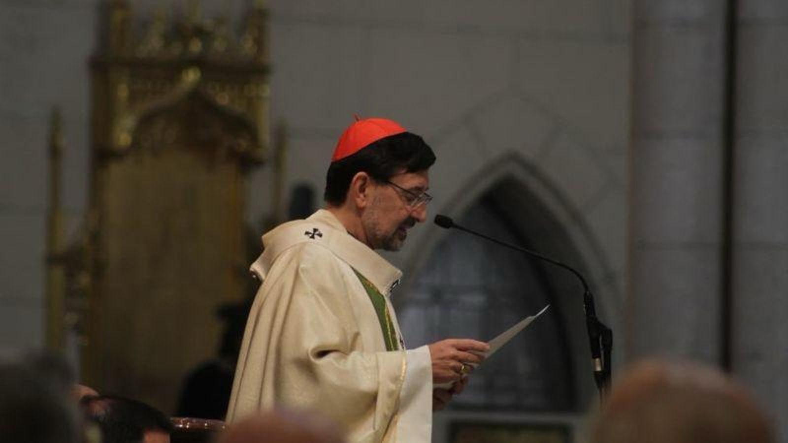 Cobo, en la misa de hoy