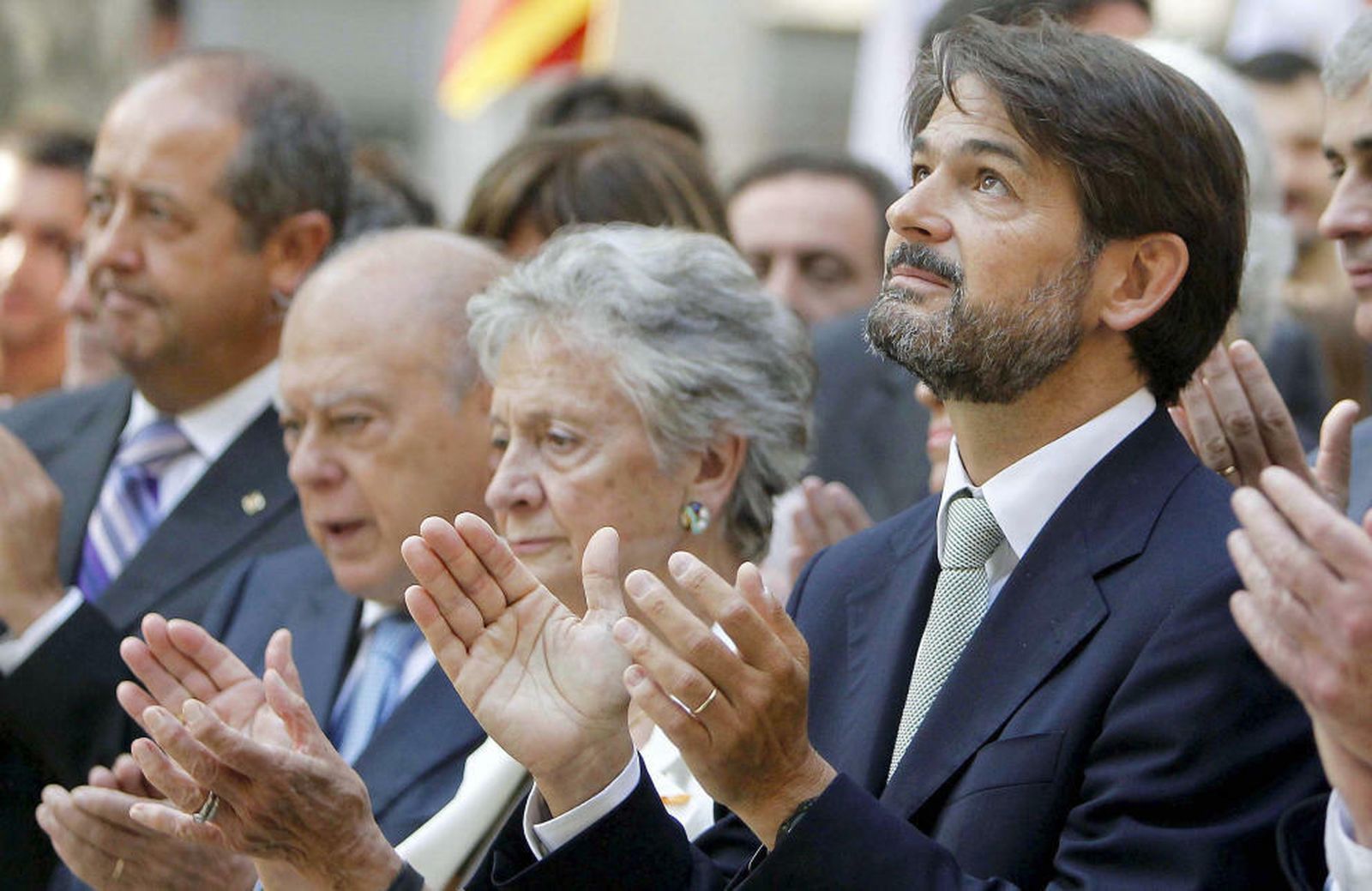 Jordi Pujol, Marta Ferrusola y su hijo Oriol