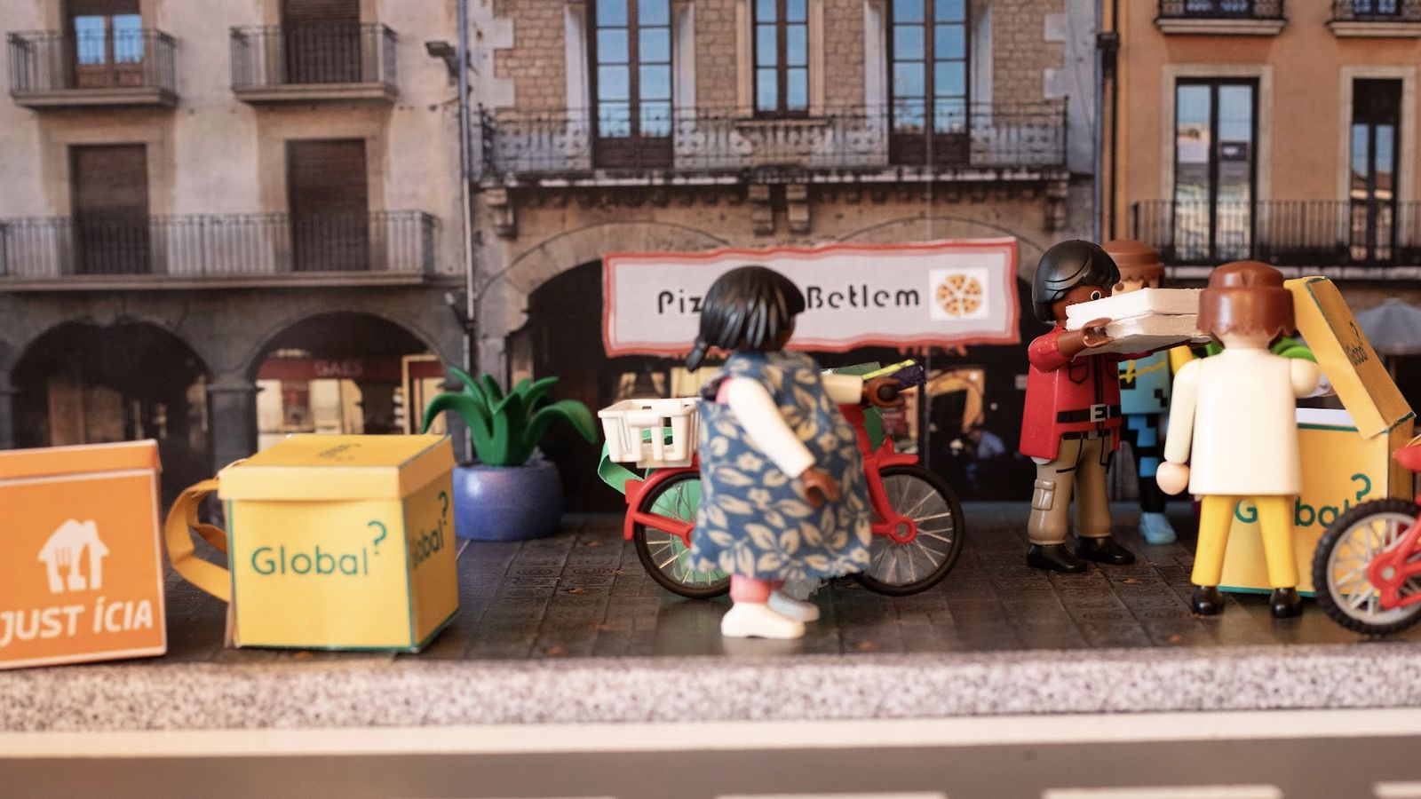 María, rider embarazada