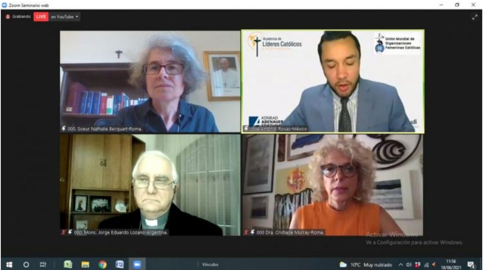 Videoconferencia internacional sobre las mujeres en la Iglesia