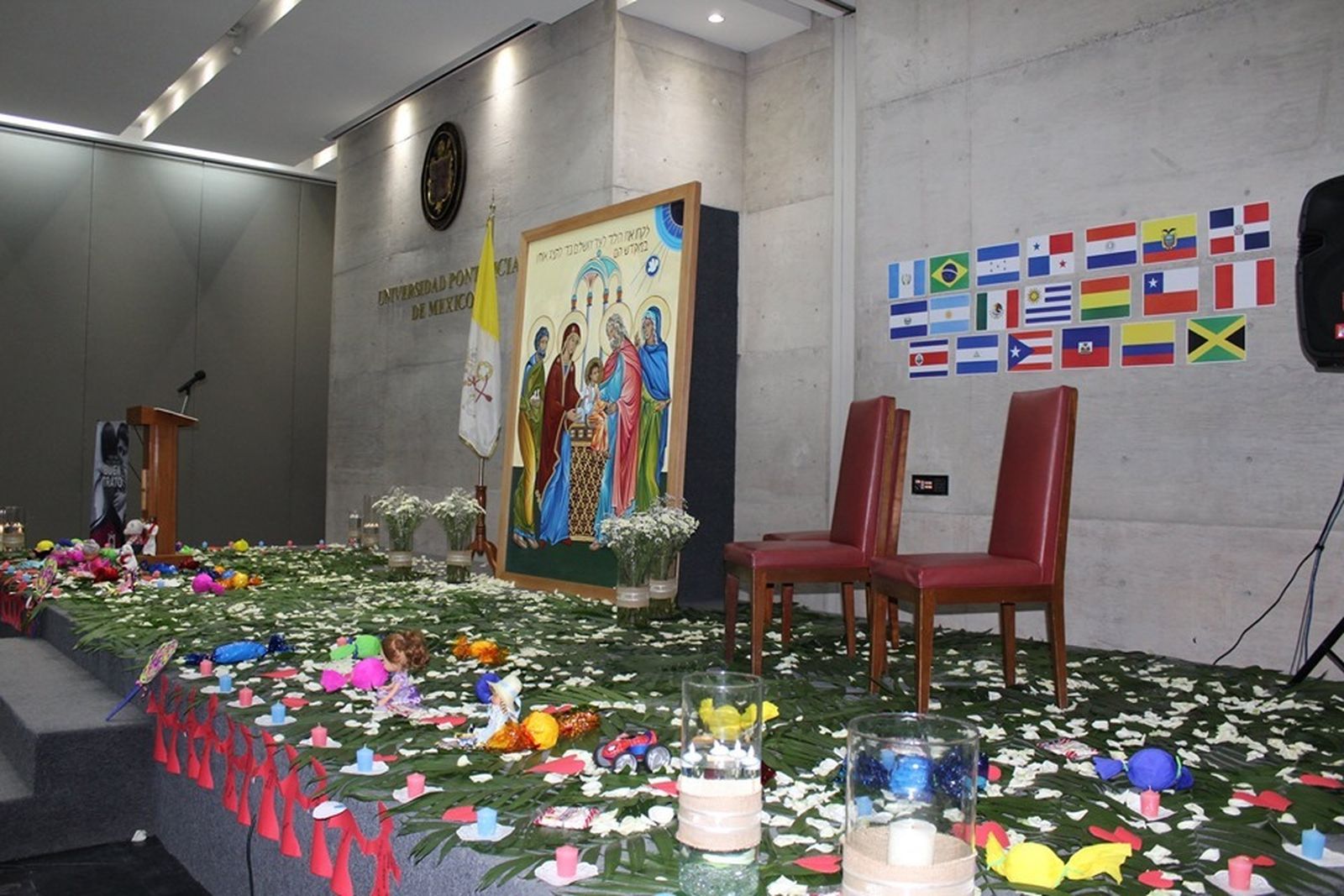 Jornada de Oración por las Víctimas de Abuso Sexual, 16 de julio, 2019. Universidad Pontificia de México.