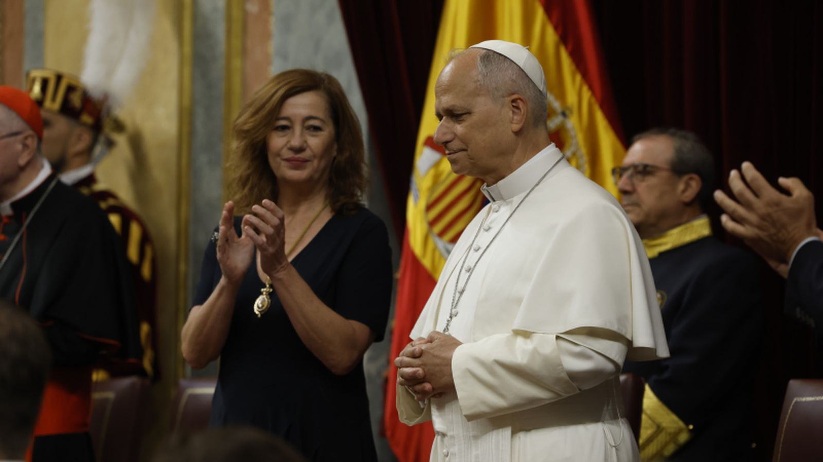 EL Papa en el Congreso de los Diputados