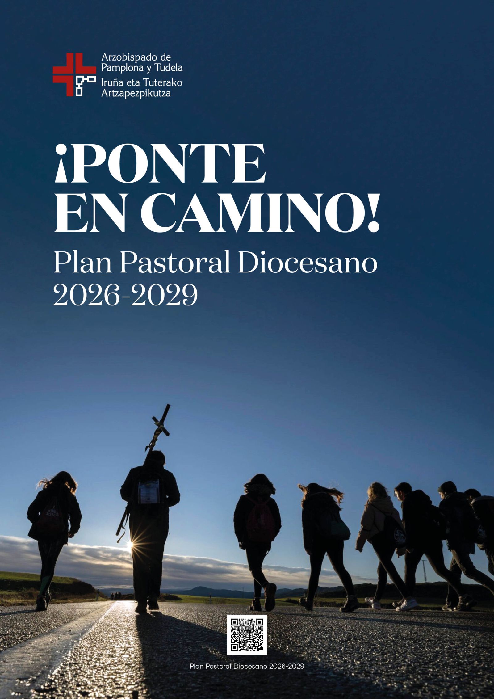 Cartel del Plan pastoral del arzobispado de Pasmplona y Tudela
