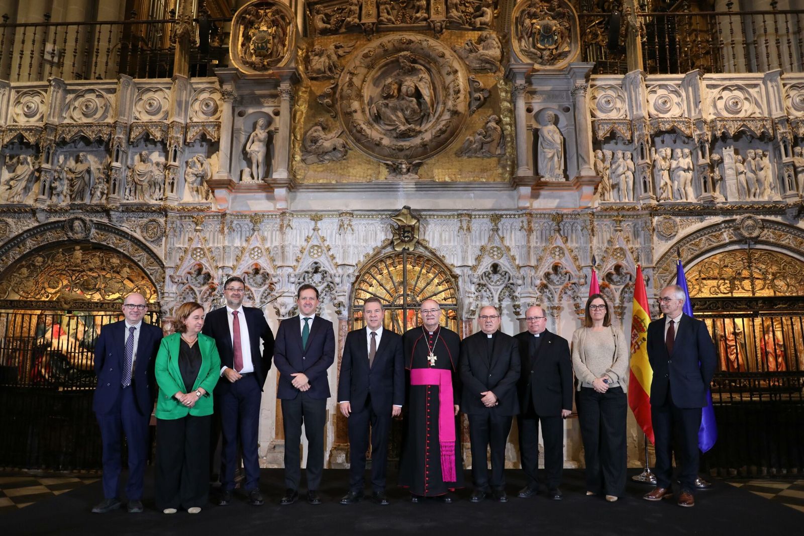 Presentacion de la exposición 'Primada' en la catedral de Toledo