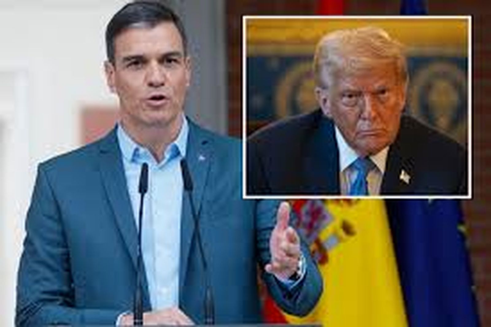Pedro Sánchez - Donald Trump