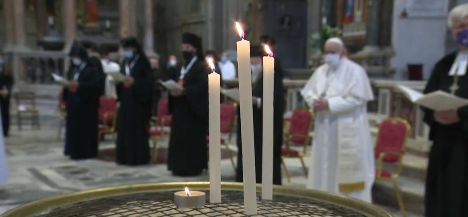 Oración por la paz en Roma