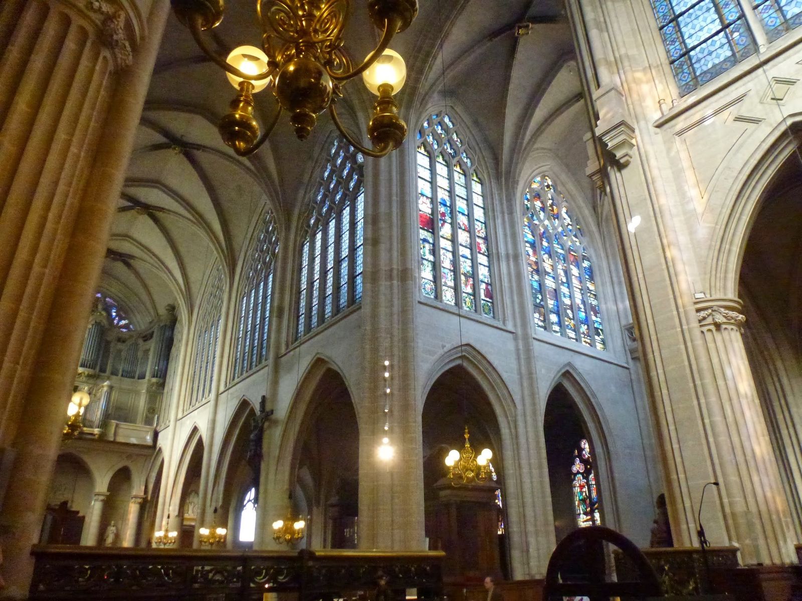 Interior de la iglesia de Saint-Germain