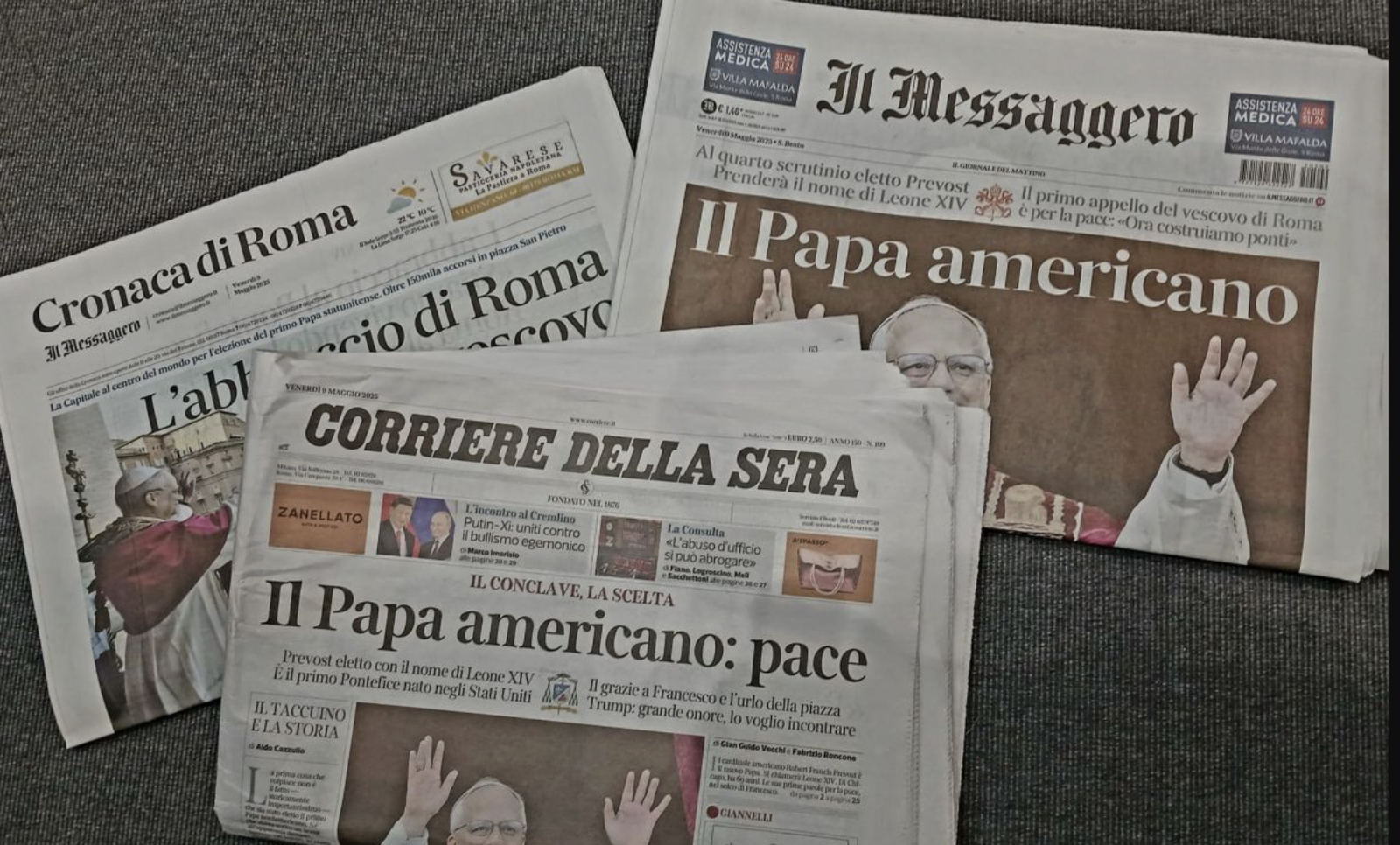 León XIV, y la prensa