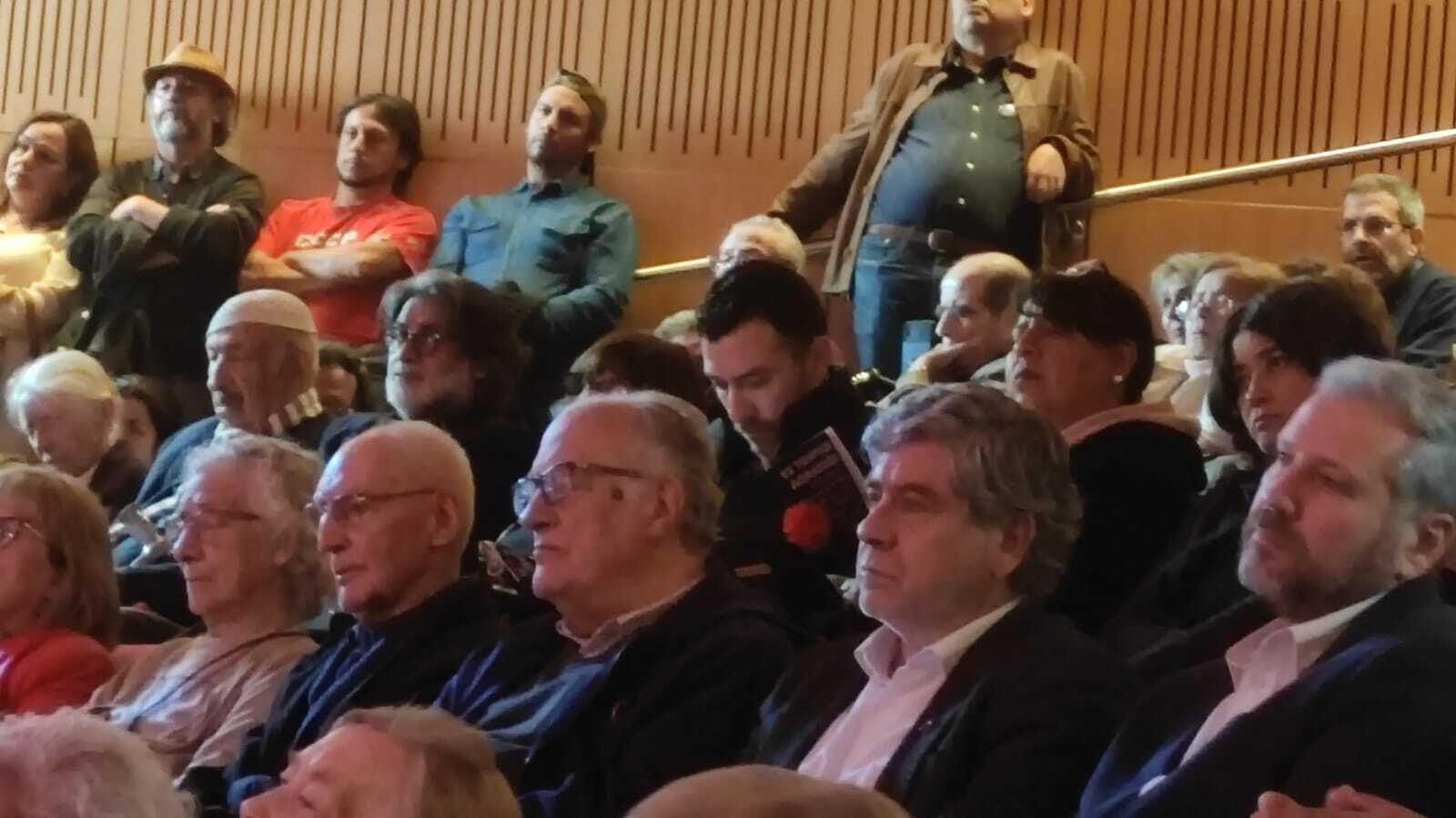 Asistentes al acto en Museo de la Memoria