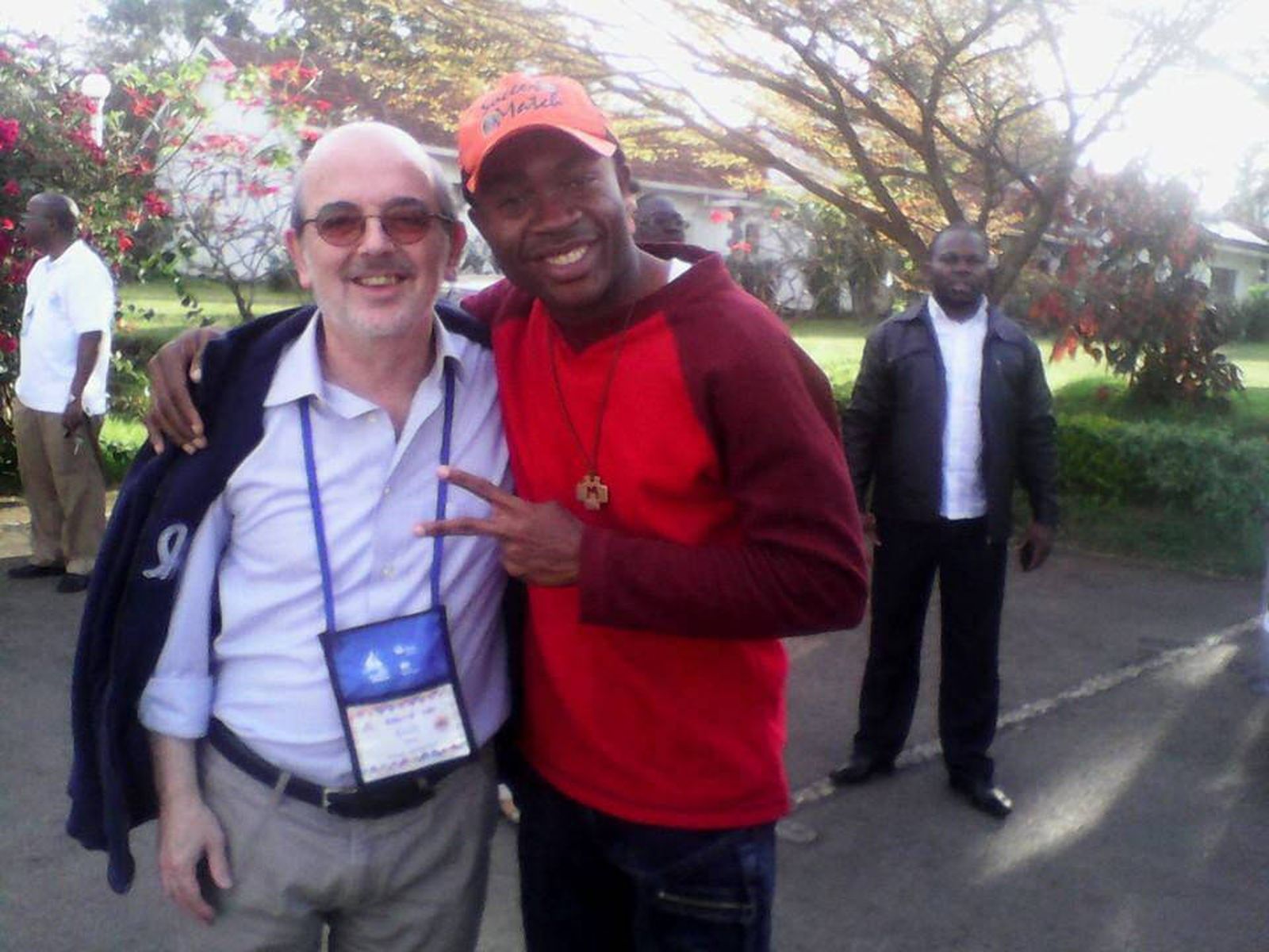 El hermano Emili Turú en Nairobi