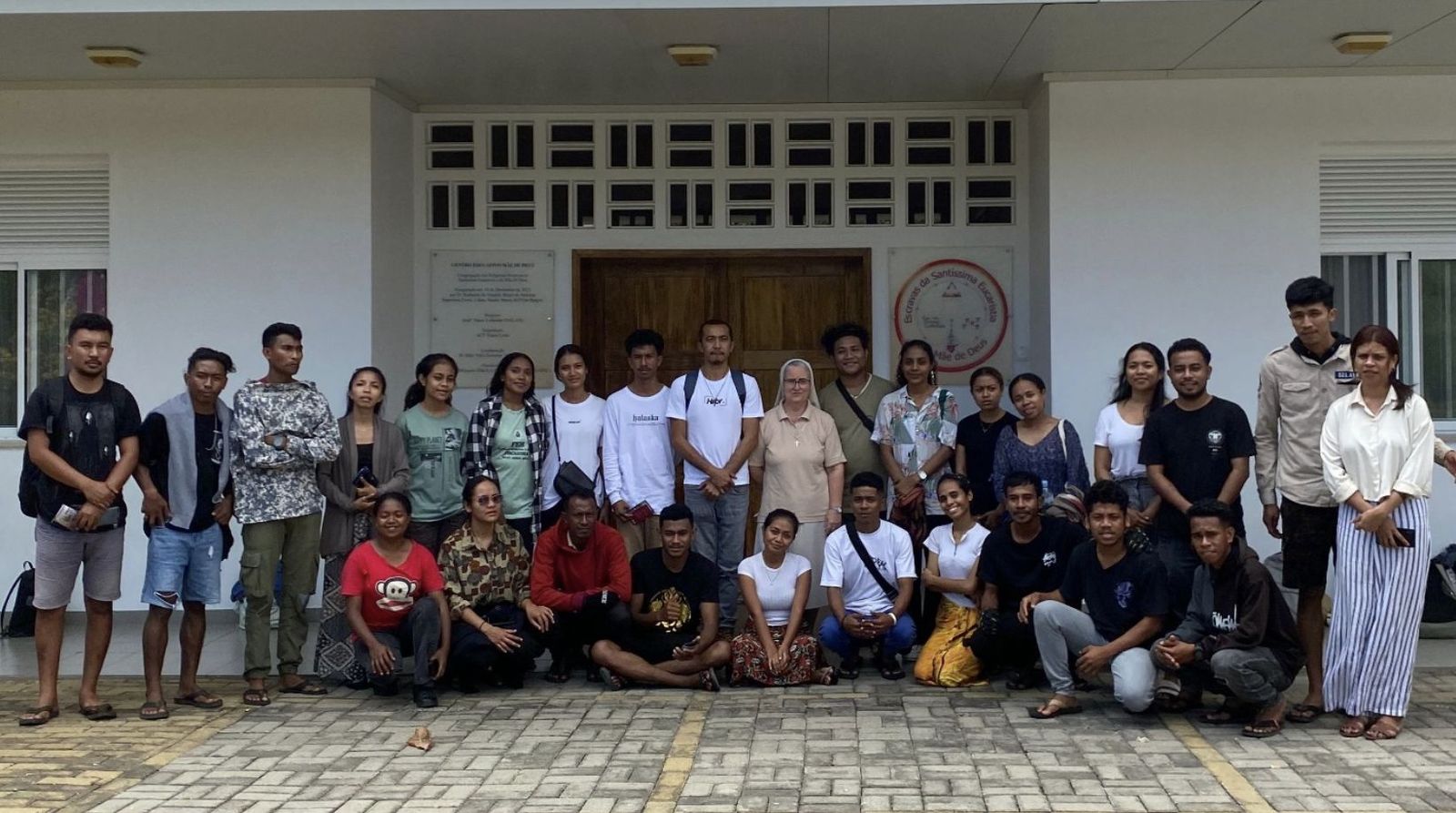 Esperando al Papa en Timor