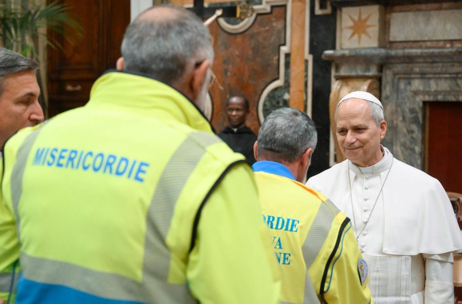 Audiencia de León XIV a la Confederación Nacional de las Misericordie de Italia