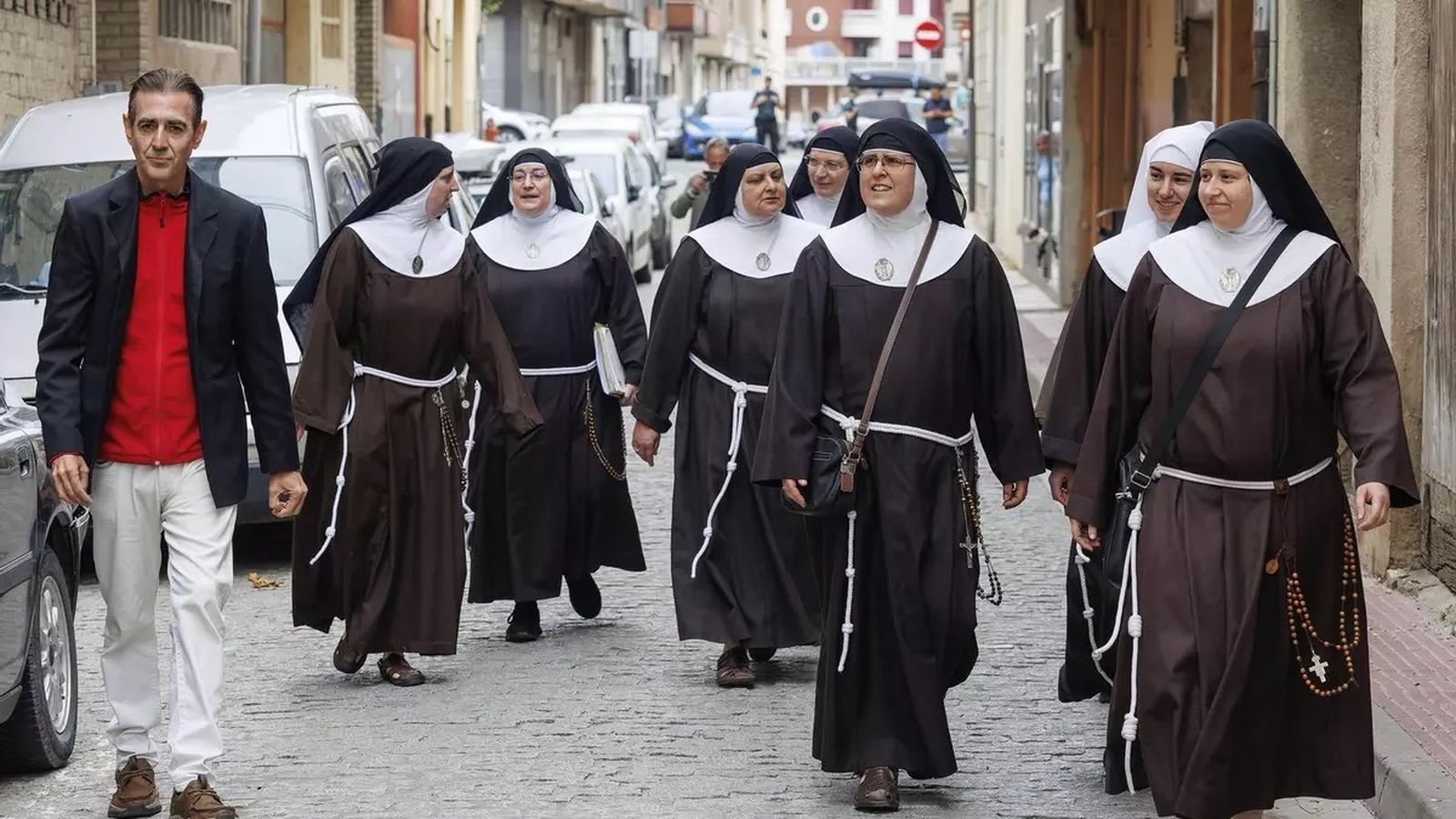 Las exmonjas de Belorado llegan al Juzgado