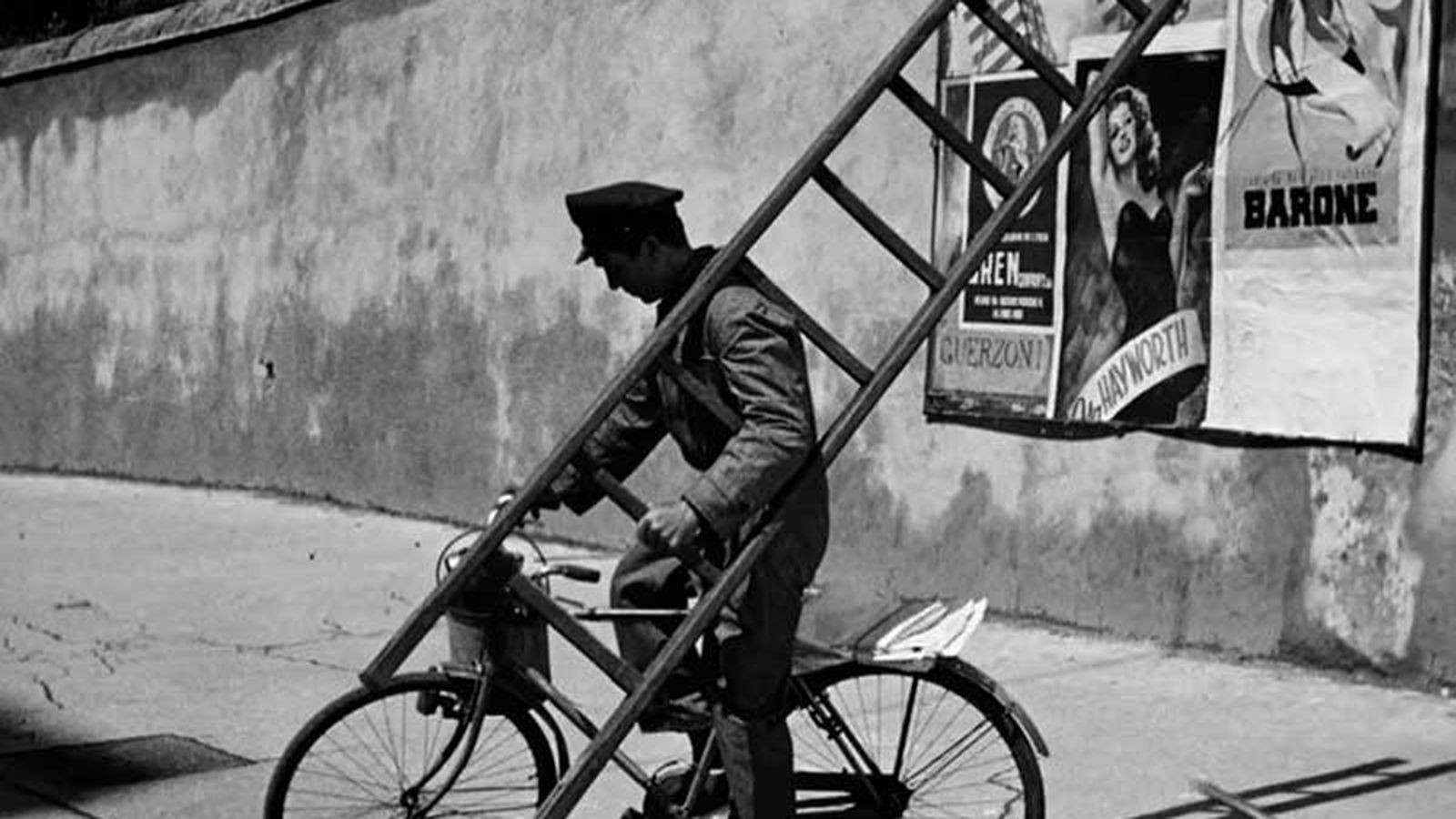 Fotograma de 'El ladrón de bicicletas'