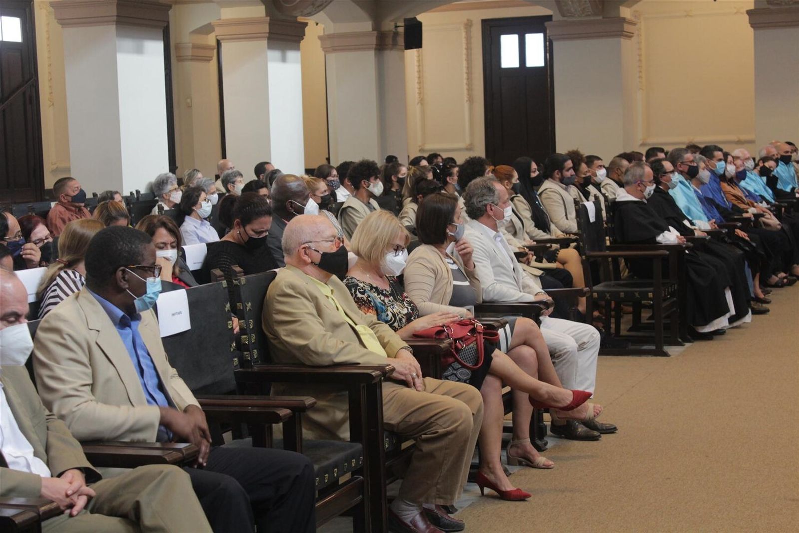 Ceremonia aniversario 293 de la Universidad de La Habana