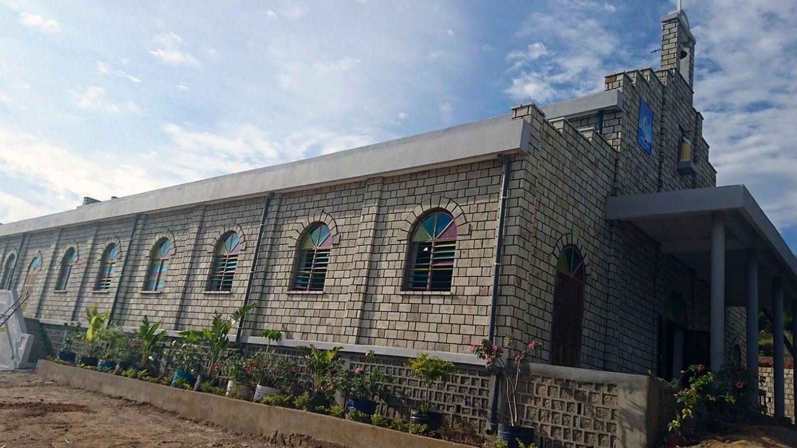 Nueva catedral en Madagascar