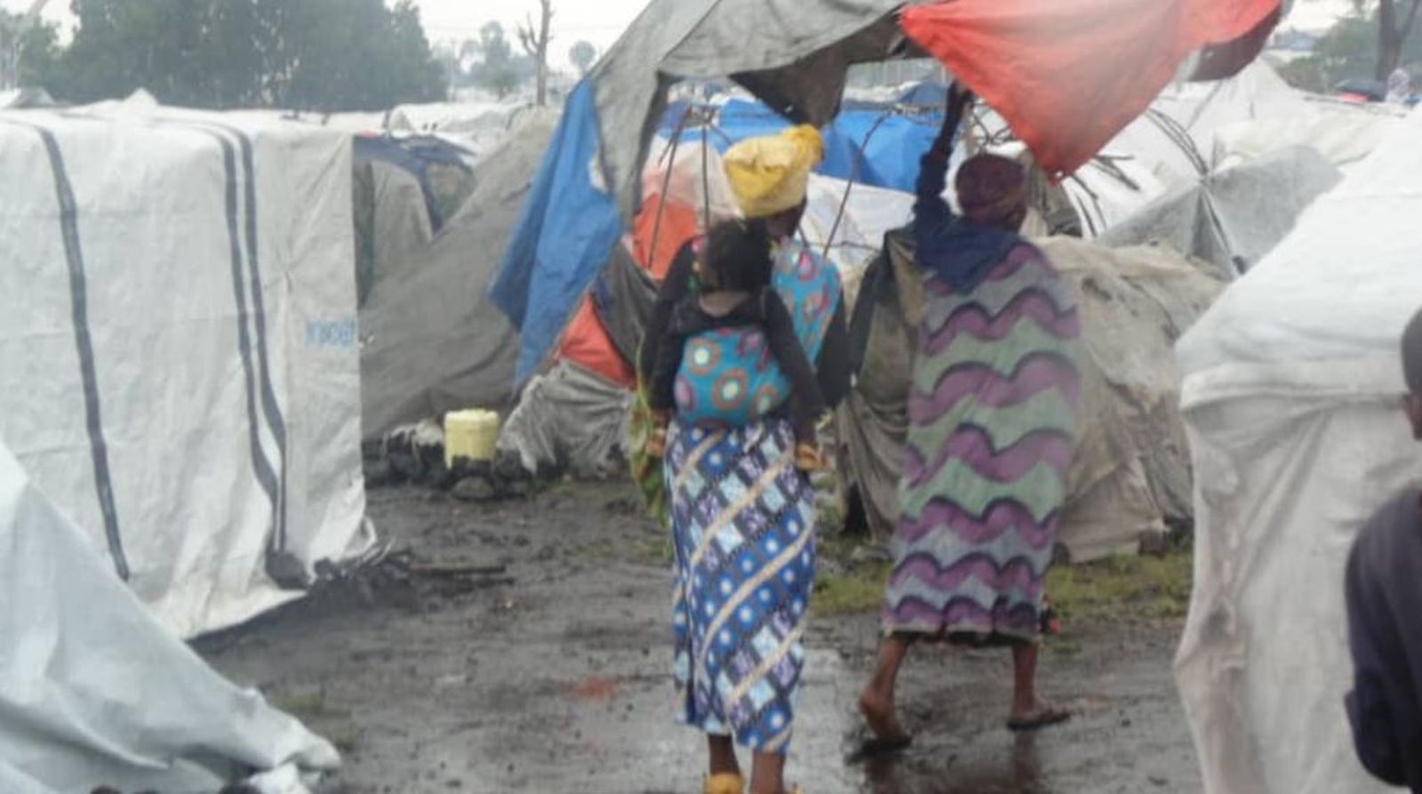 Campamento de desplazados de Don Bosco Ngangi